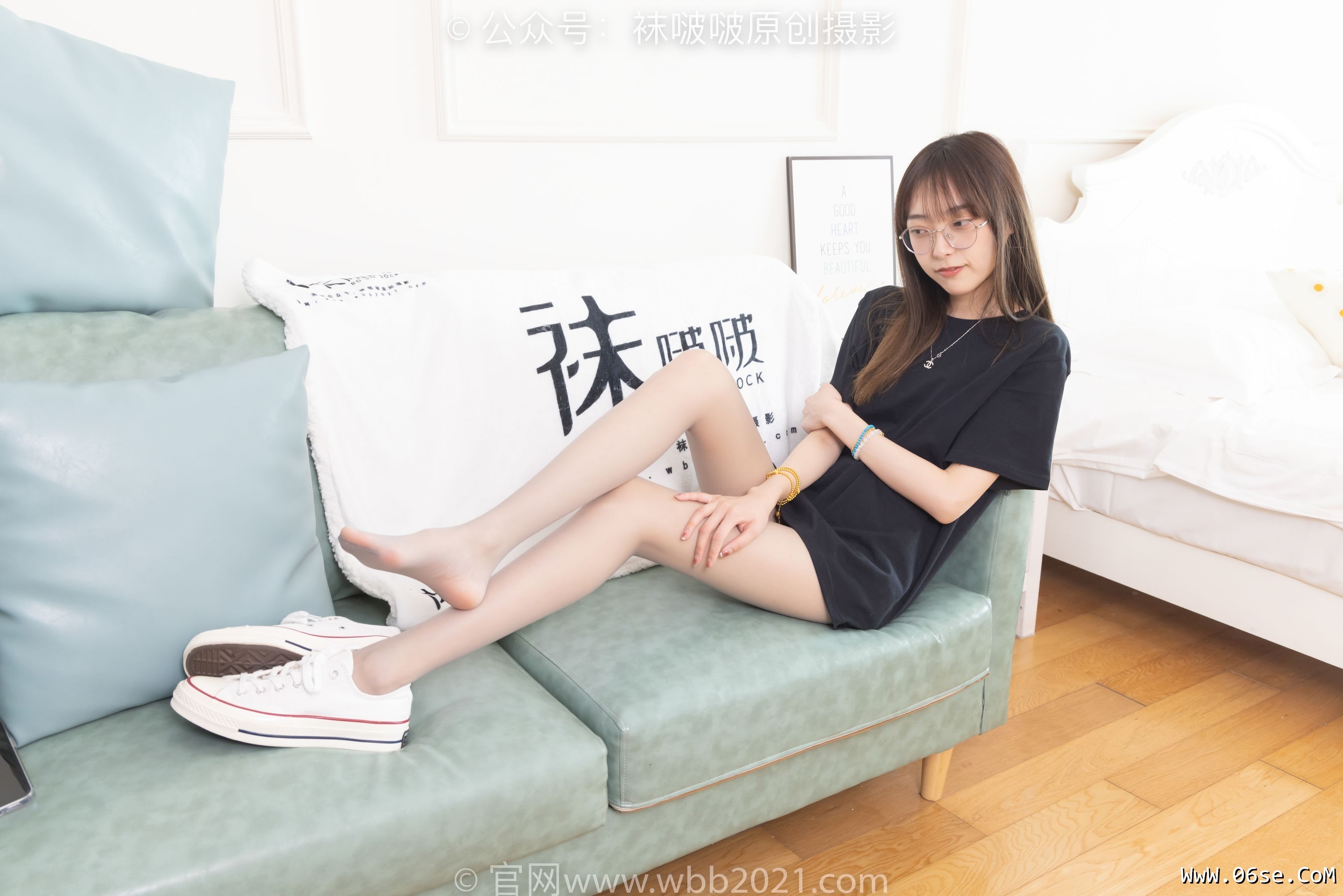 图片[67]-BoBoSocks袜啵啵 No.379 稚予 -板鞋、灰丝[140P]-六色网