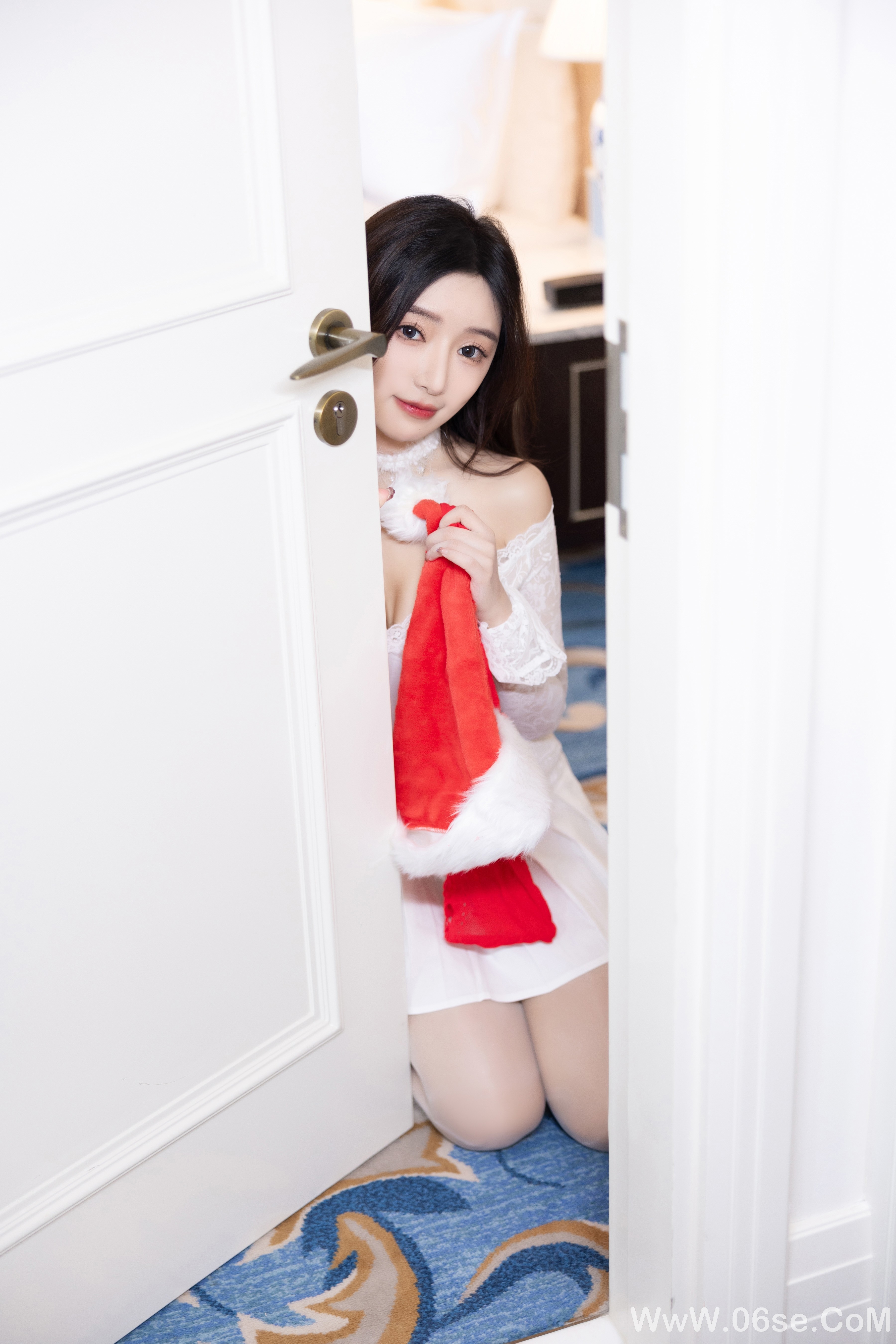 图片[43]-王馨瑶Yanni – 红色情趣[105P]-六色网