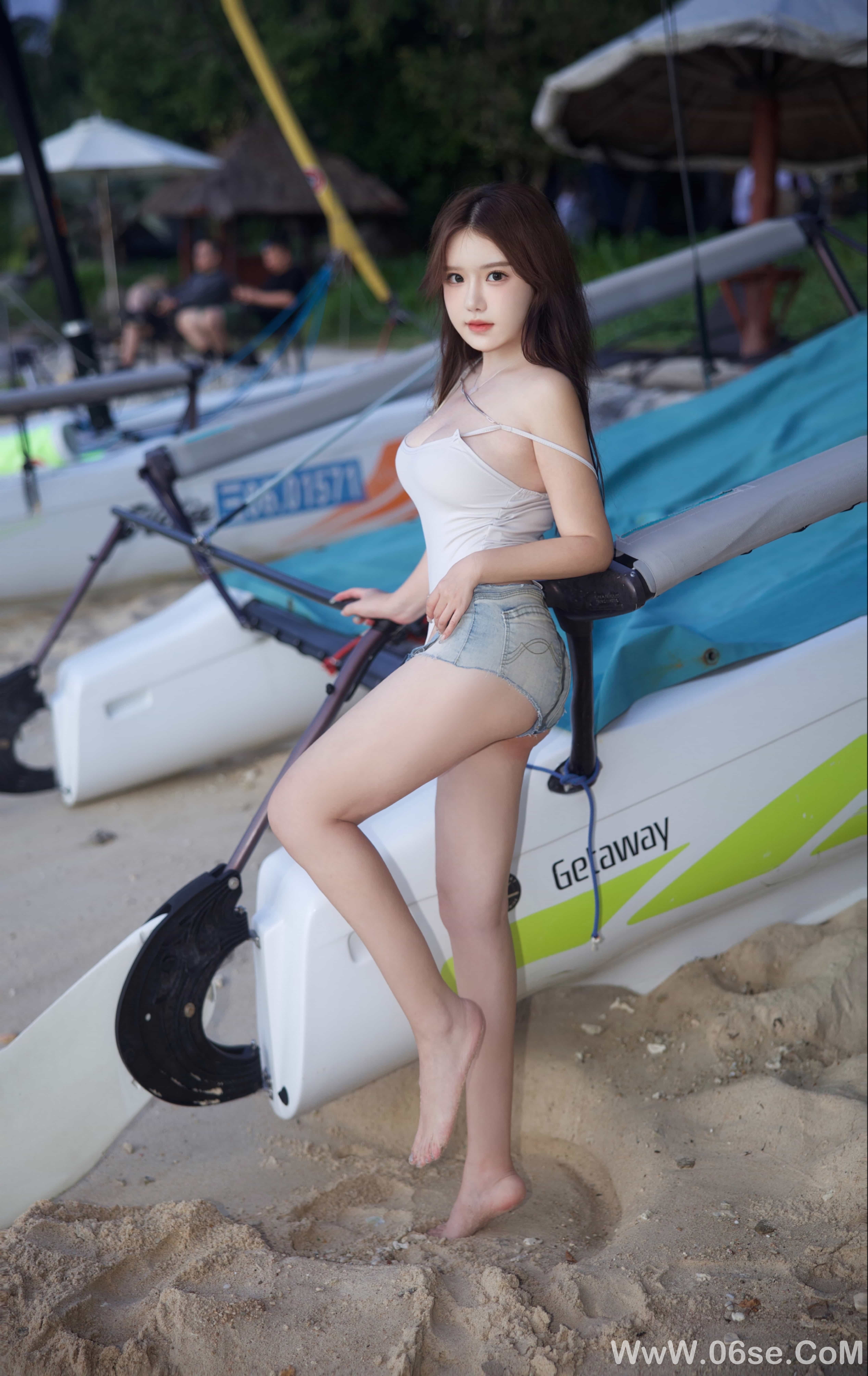 图片[69]-小薯条nienie – 内购 沙滩[74P]-六色网