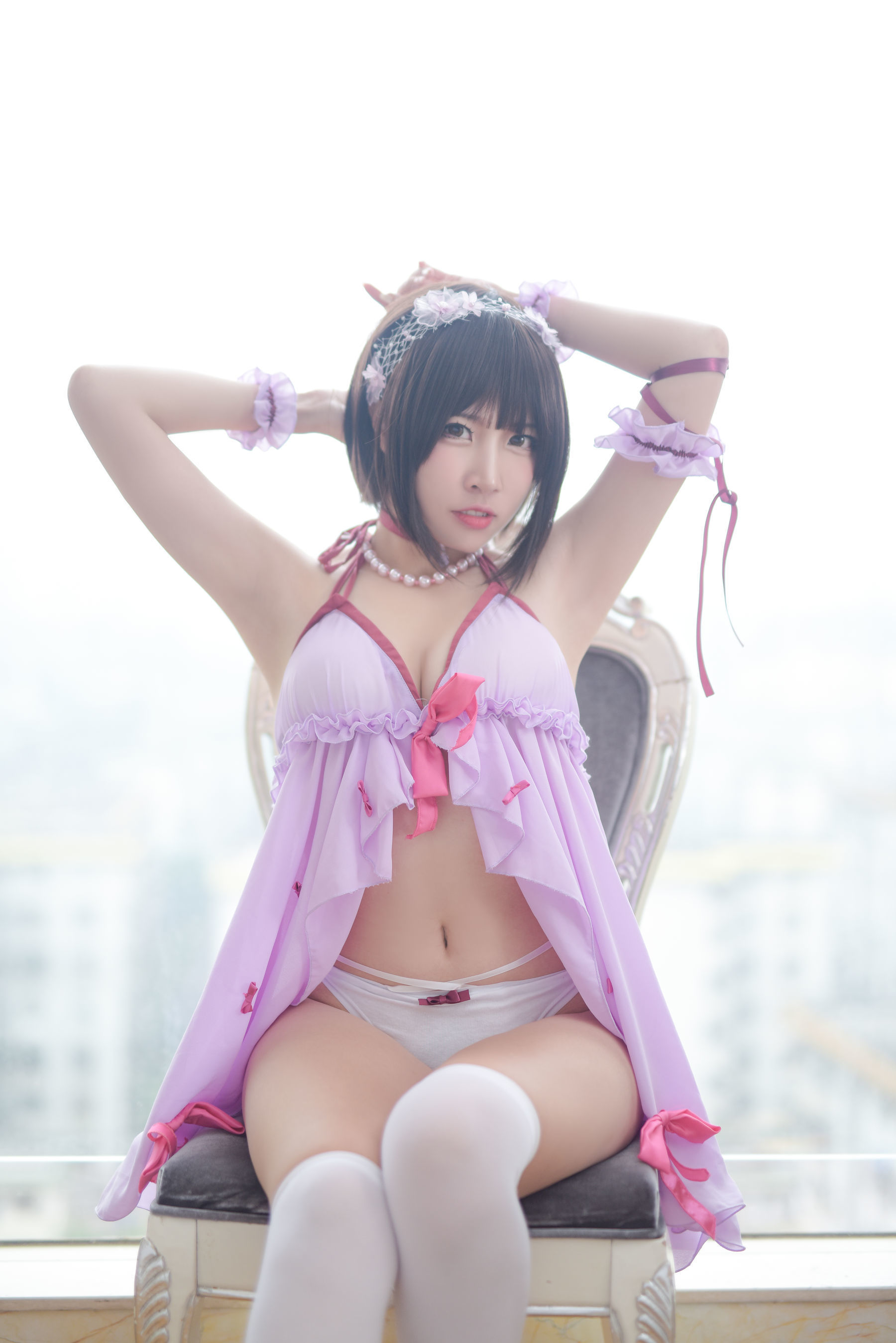 图片[30]-人气Coser二佐Nisa 加藤惠合集[41P]-六色网