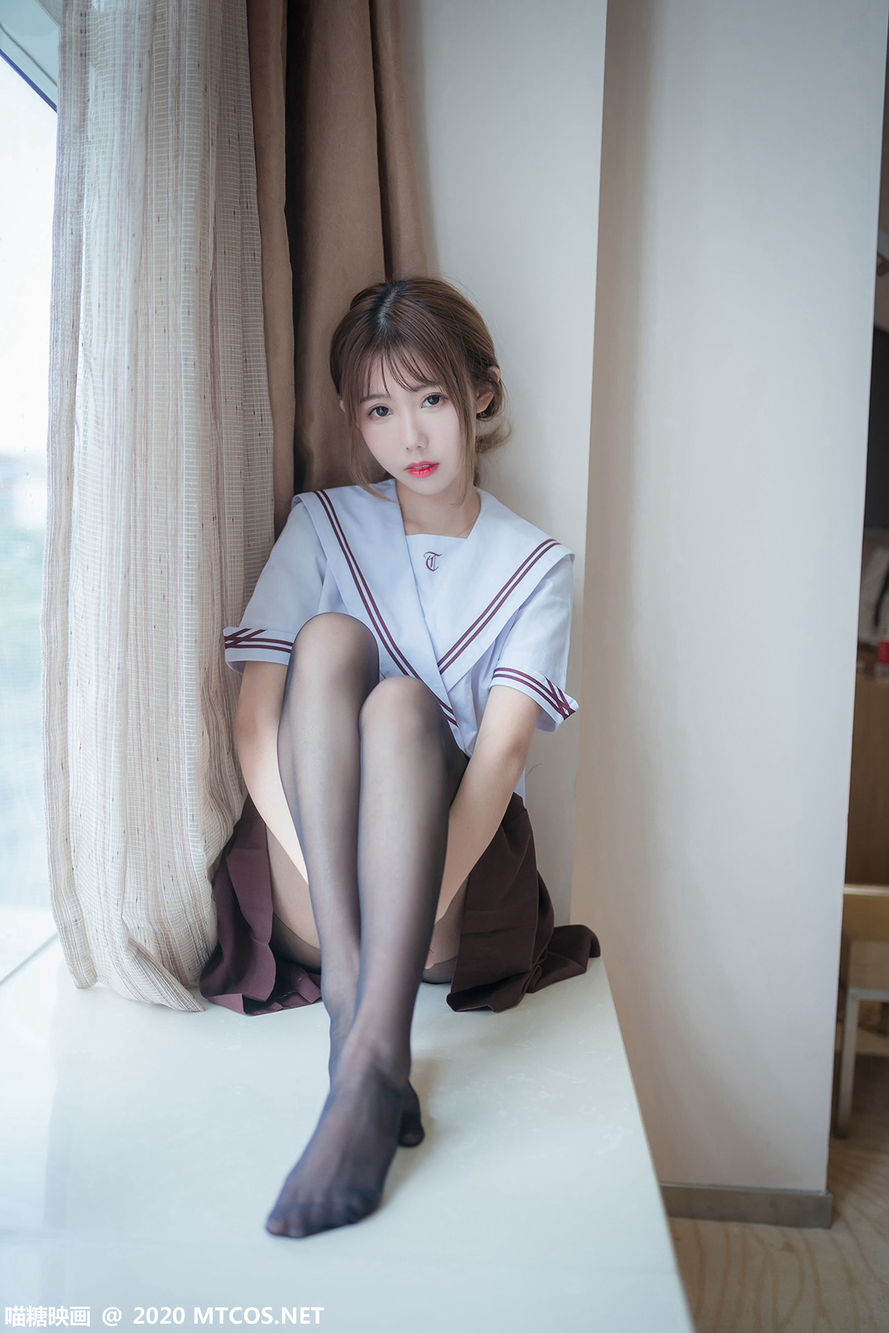 图片[31]-[喵糖映画] JKL.015 灰裙JK制服 [45P]-六色网