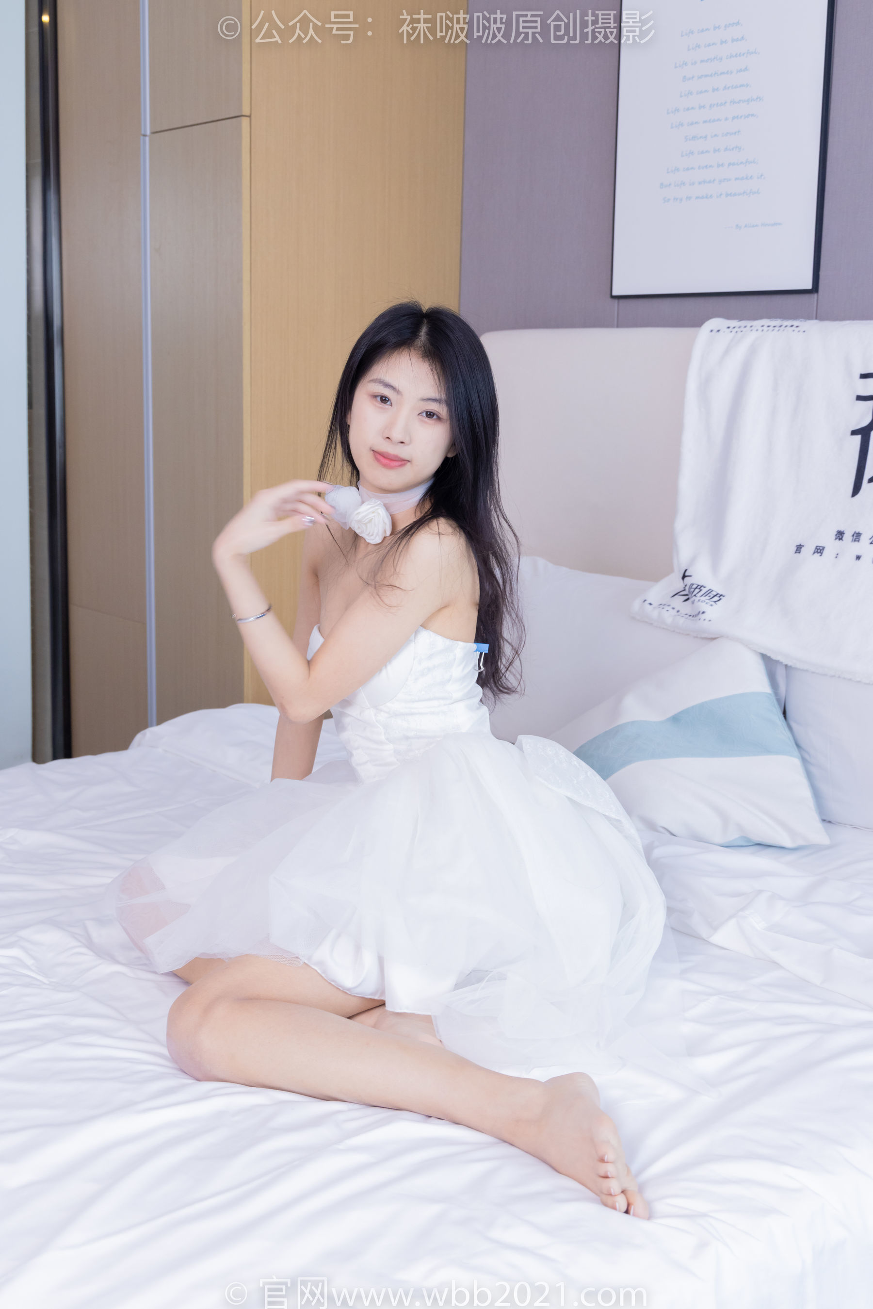 图片[188]-BoBoSocks袜啵啵 No.409 奶油 -两双高跟鞋、厚白丝大腿袜、裸足[198P]-六色网