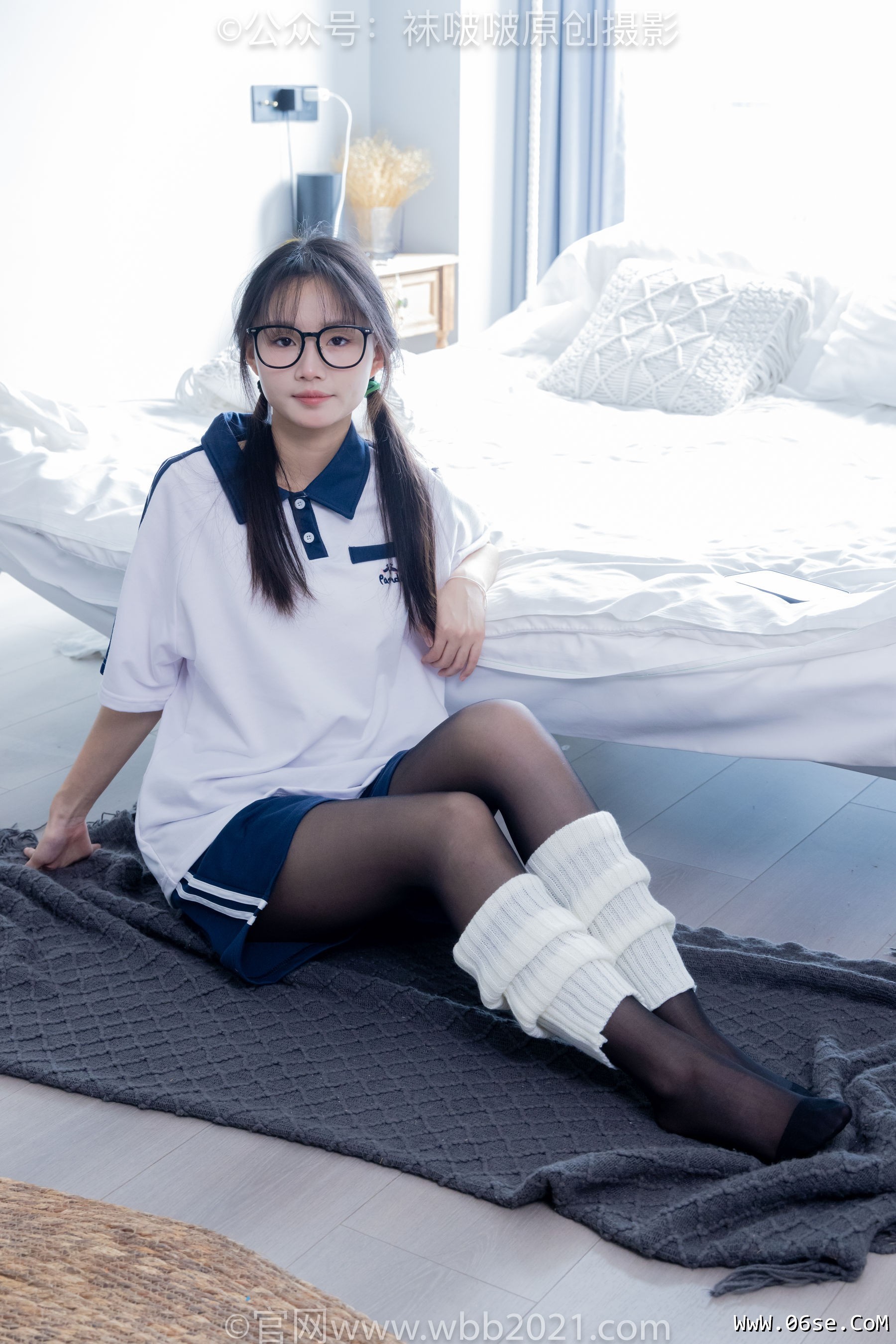 图片[22]-BoBoSocks袜啵啵 No.335 甜甜圈 -校服、运动鞋、薄黑丝、袜套[154P]-六色网
