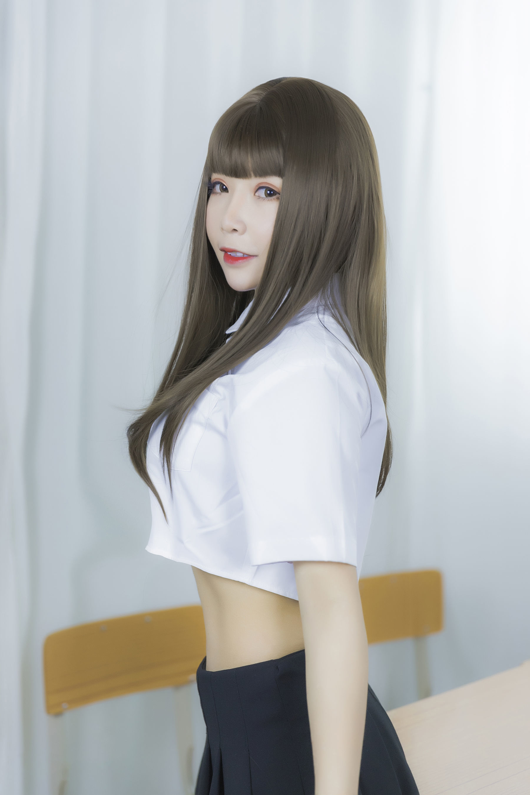 图片[4]-二次元妹子抱走莫子aa 等你下课[42P]-六色网