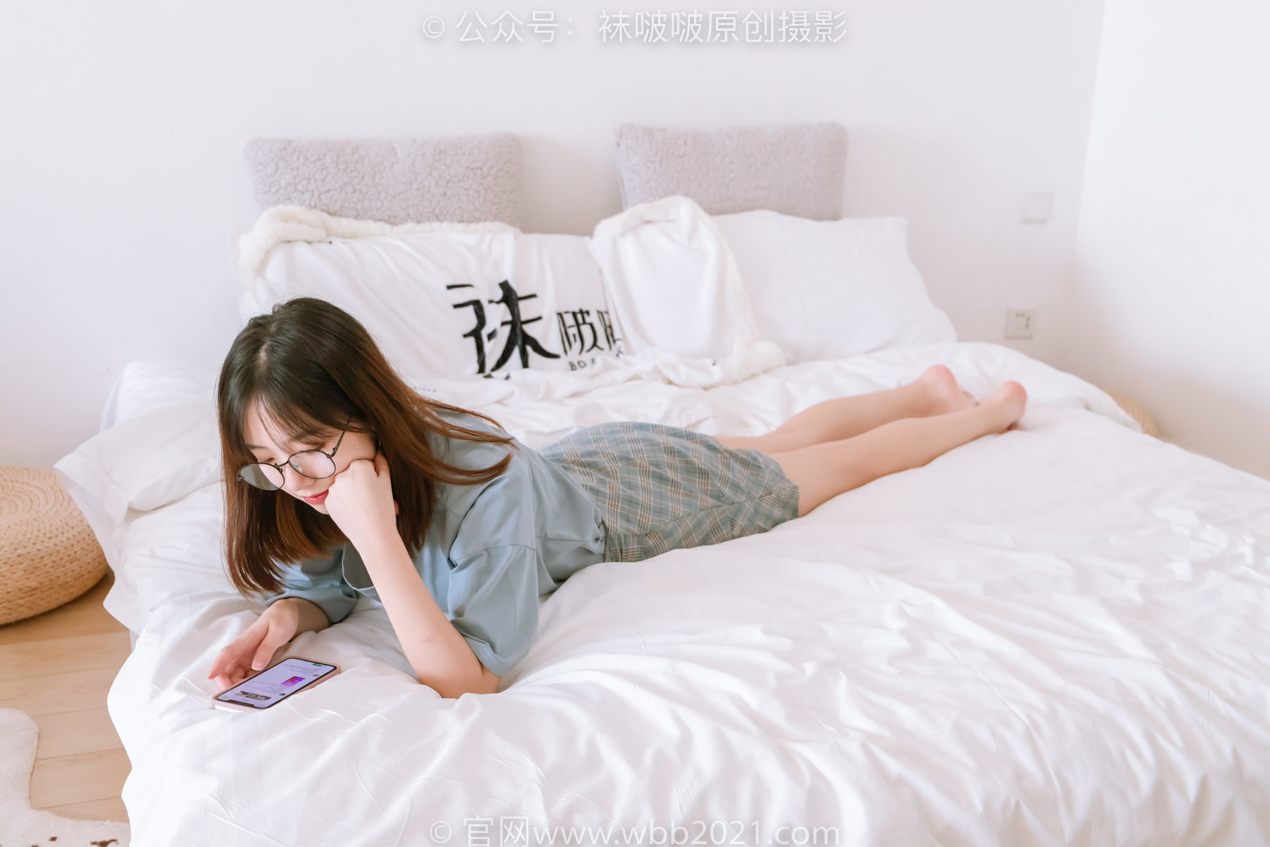 图片[40]-BoBoSocks袜啵啵 No.239 小甜豆-棉拖鞋、灰丝、裸足[140P]-六色网