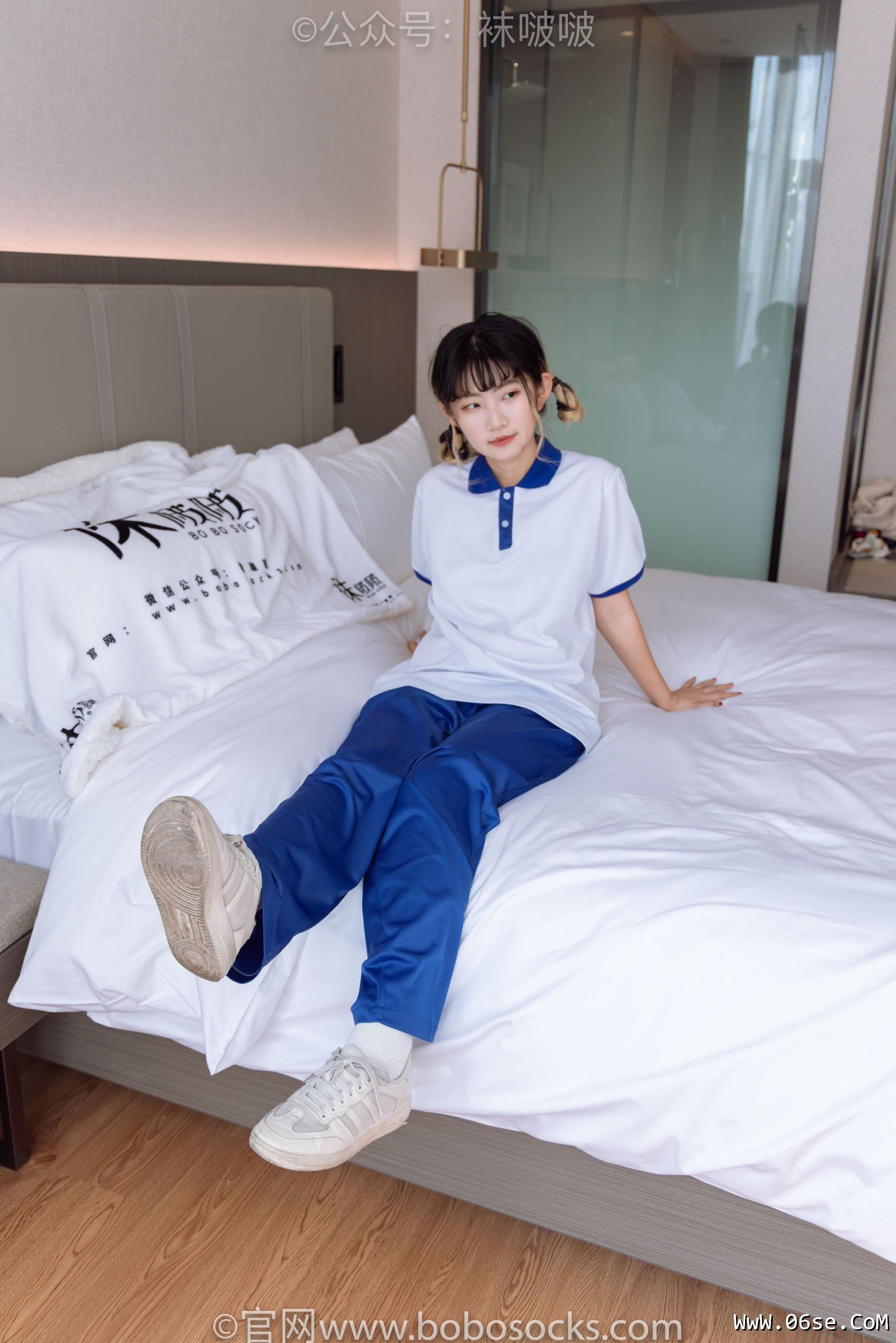 图片[14]-BoBoSocks袜啵啵 No.042 砂糖-校服、板鞋、白棉袜、油亮白丝[139P]-六色网