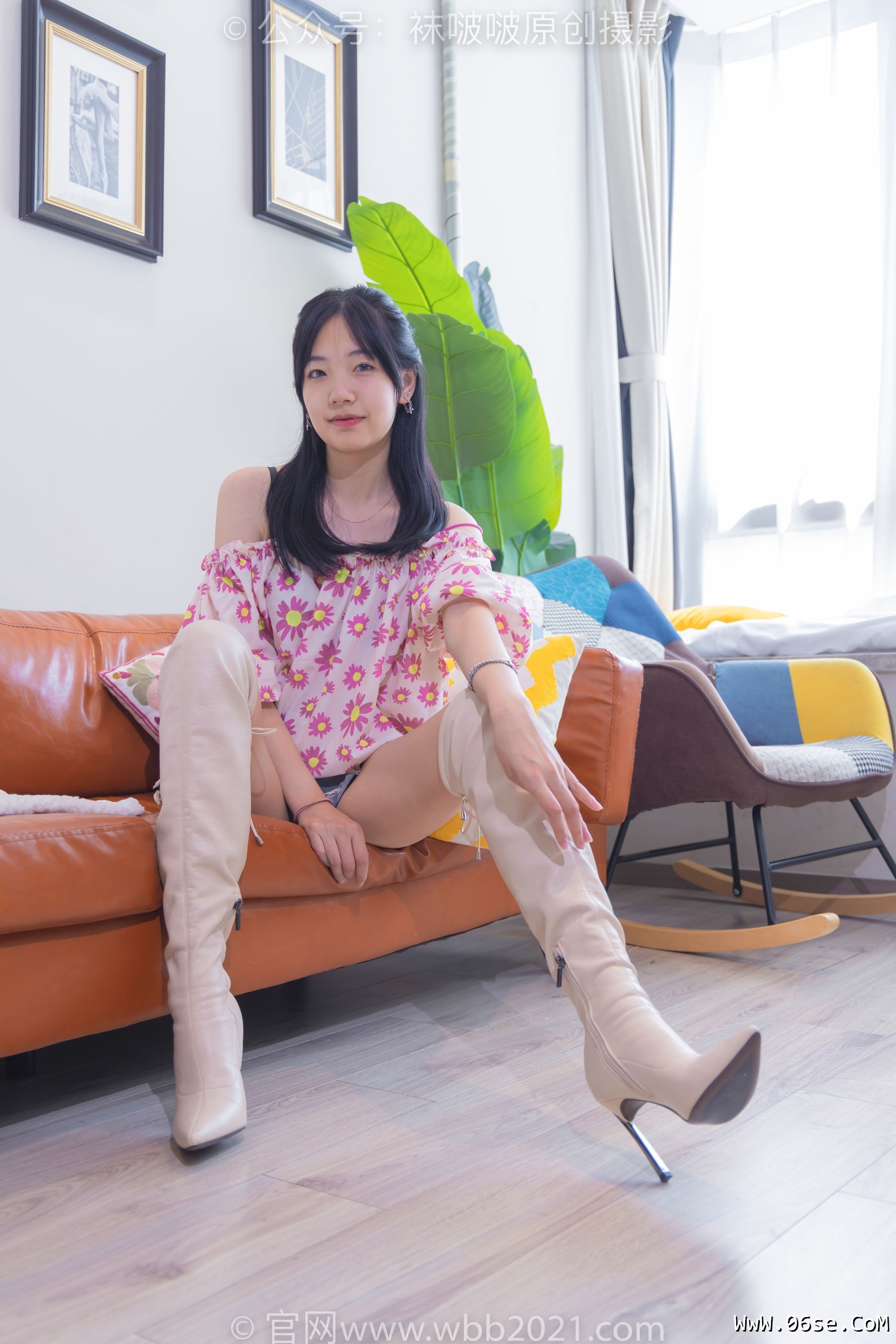图片[24]-BoBoSocks袜啵啵 No.308 小甜豆 -长靴、白棉袜、裸足[170P]-六色网