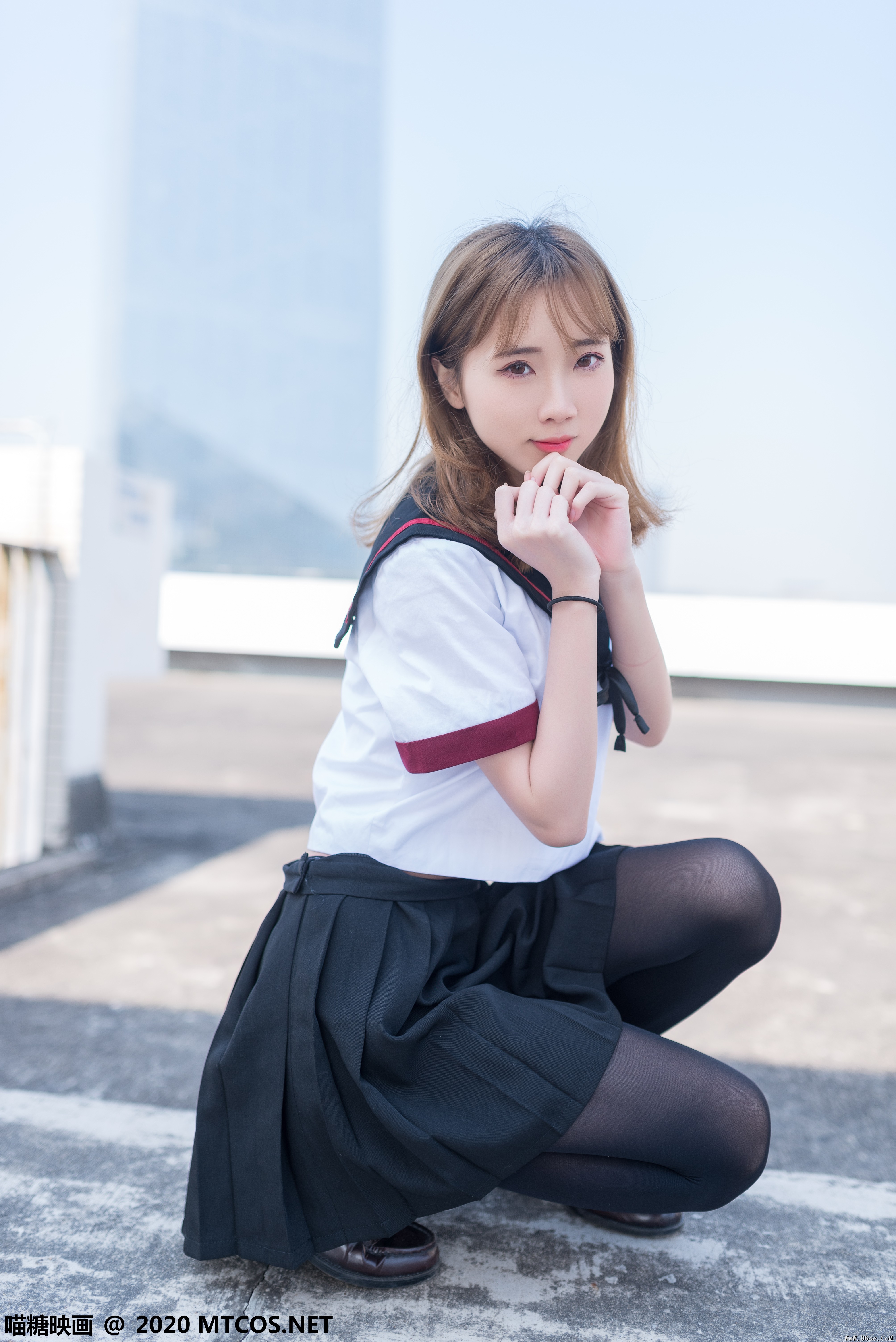 图片[36]-喵糖映画 VOL.322 天台少女[46P／324MB]-六色网