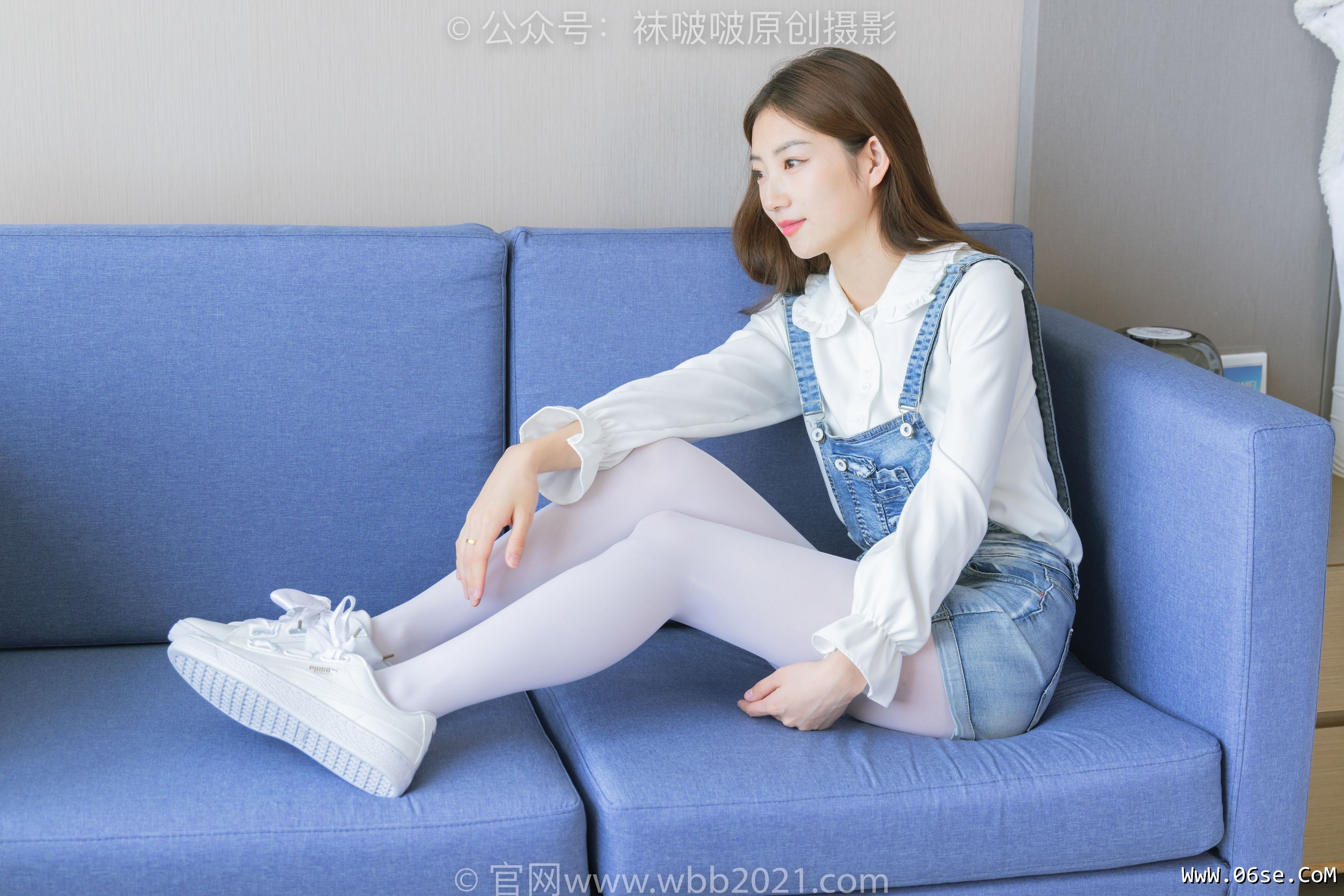 图片[34]-BoBoSocks袜啵啵 No.261 小沫 -板鞋、厚白丝[142P]-六色网