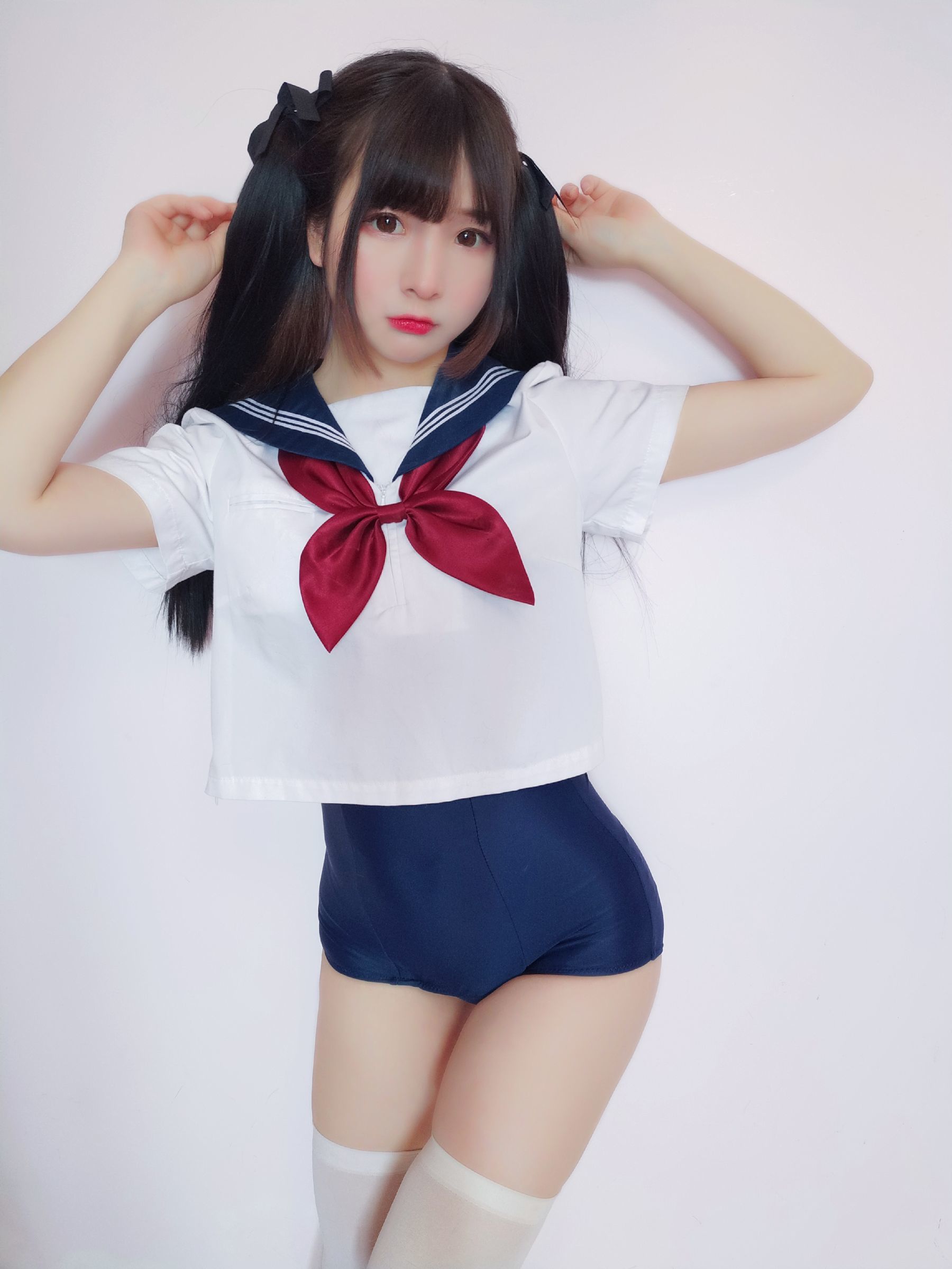图片[2]-二次元美女古川kagura 水手服死库水[16P]-六色网