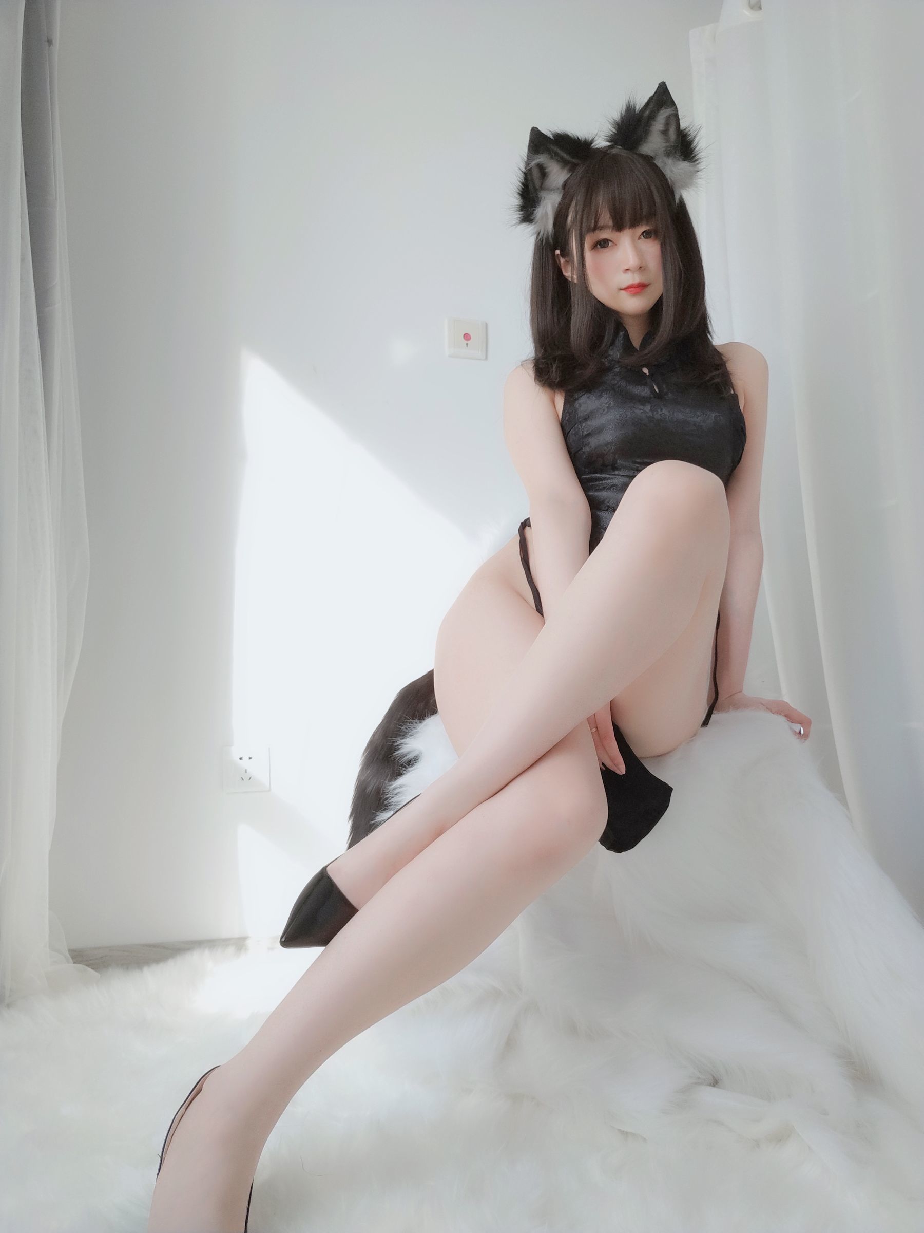 图片[23]-Coser小姐姐白银 小黑狼[104P]-六色网