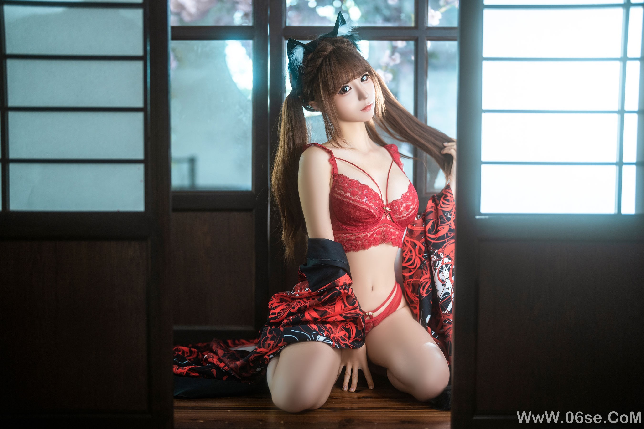 图片[10]-动漫博主蠢沫沫 – 捆绑和服[55P]-六色网
