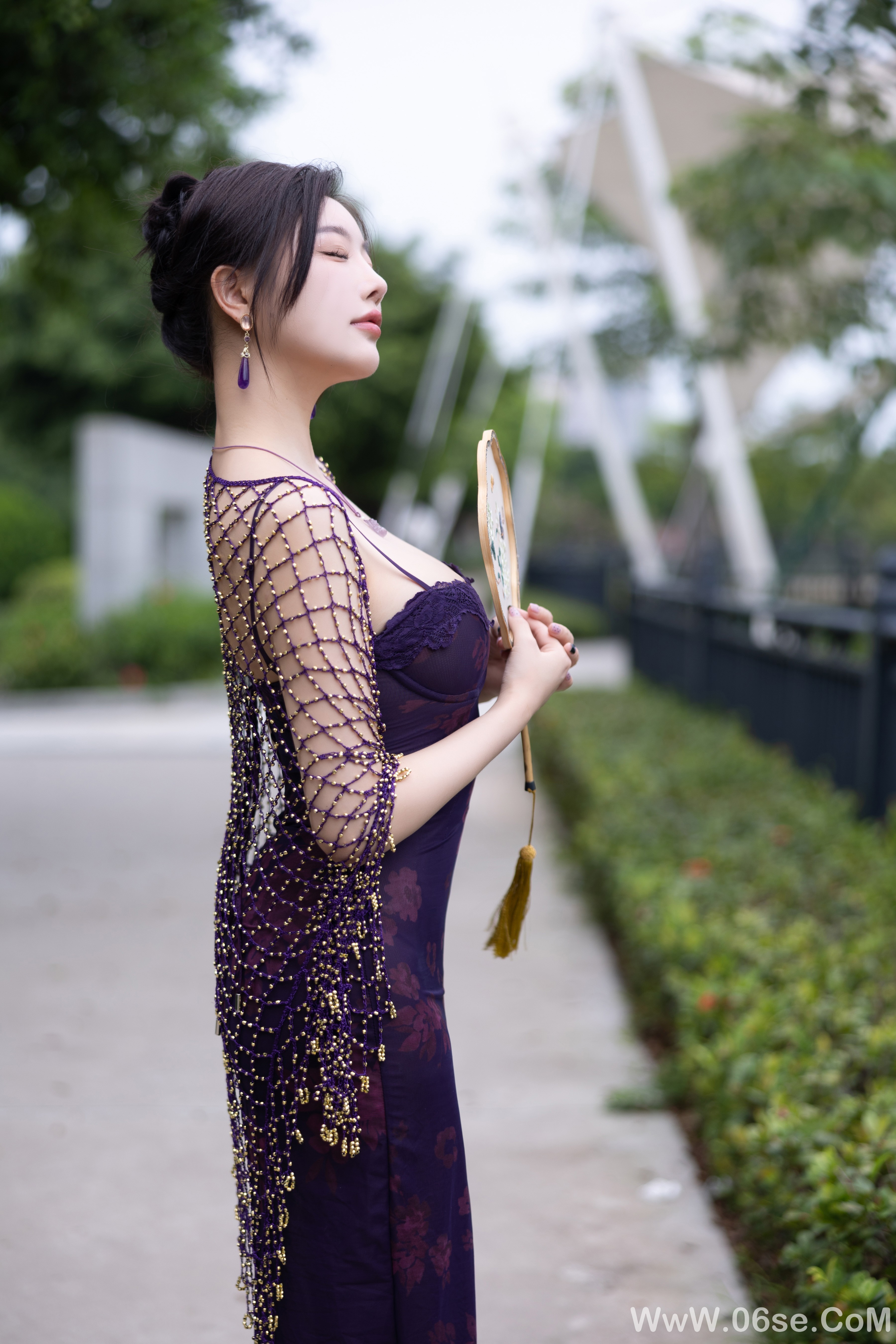 图片[12]-杨晨晨Yome – 性感连衣裙[100P]-六色网