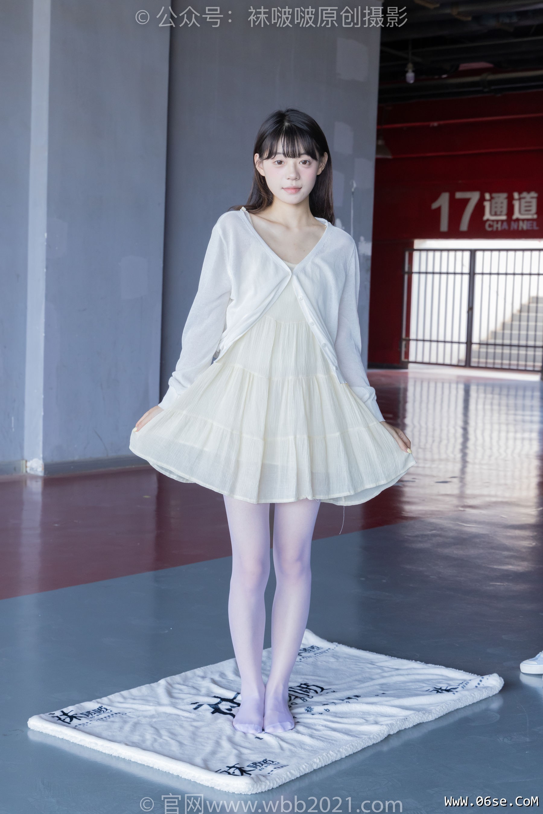 图片[120]-BoBoSocks袜啵啵 No.395 糯米 -板鞋、白丝[145P]-六色网