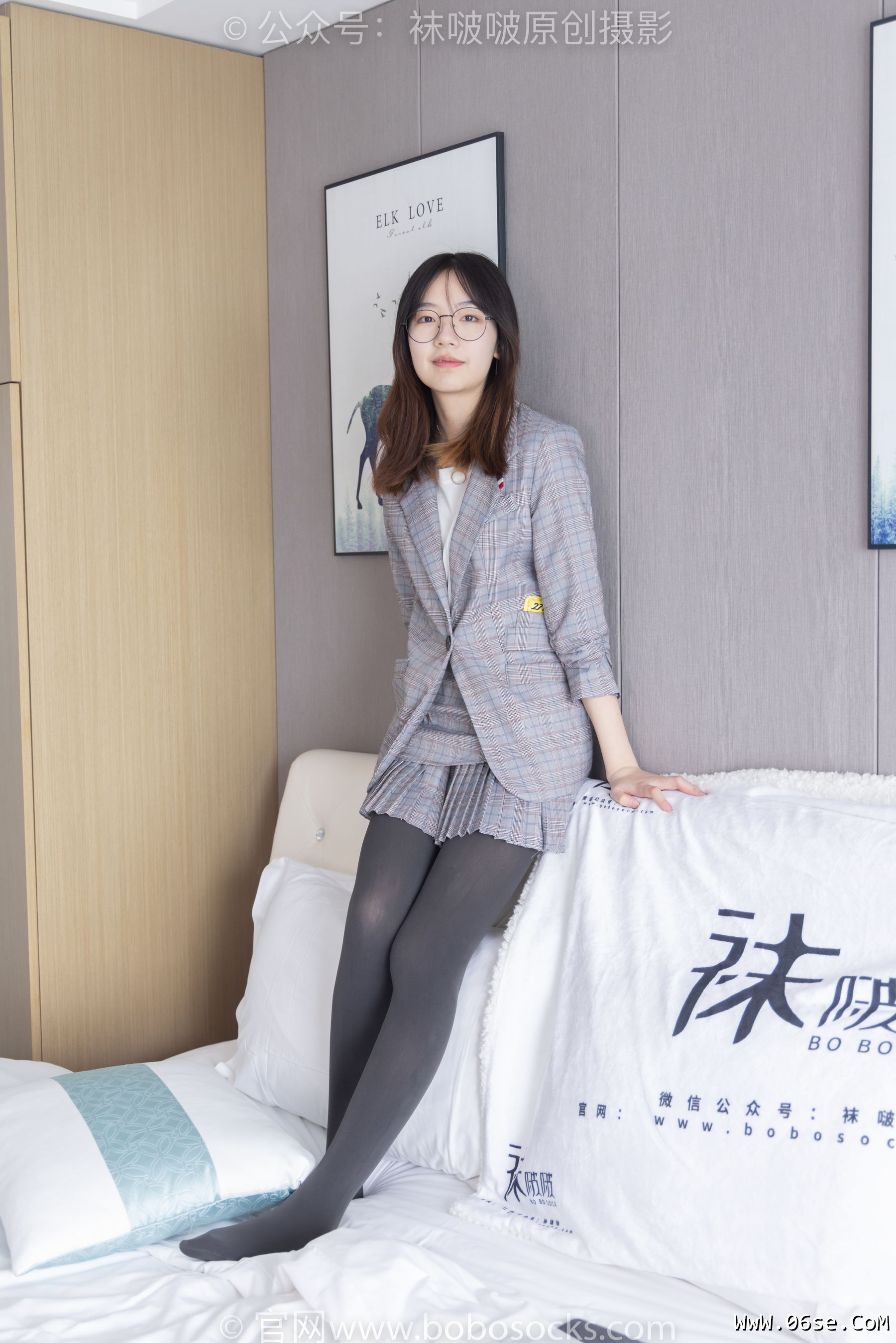 图片[135]-BoBoSocks袜啵啵 No.210 小甜豆 -皮鞋、厚灰丝、ol装[140P]-六色网