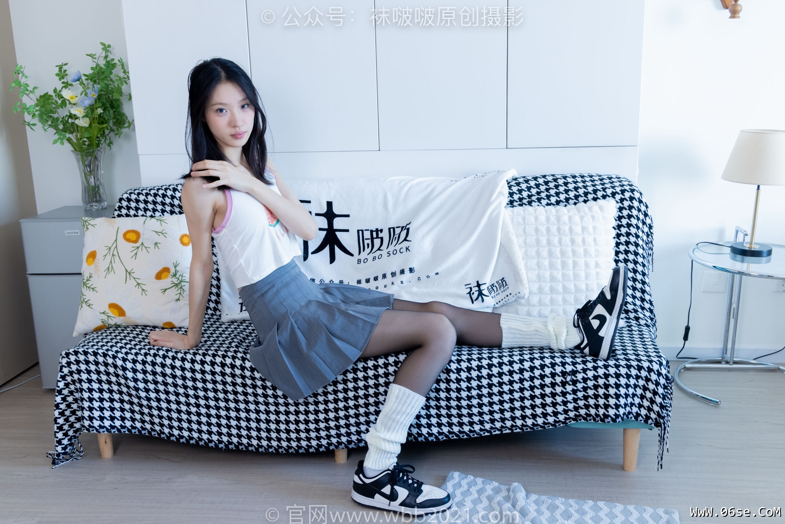 图片[68]-BoBoSocks袜啵啵 No.333 雪糕 -板鞋、白棉袜、黑丝、堆堆袜套[140P]-六色网
