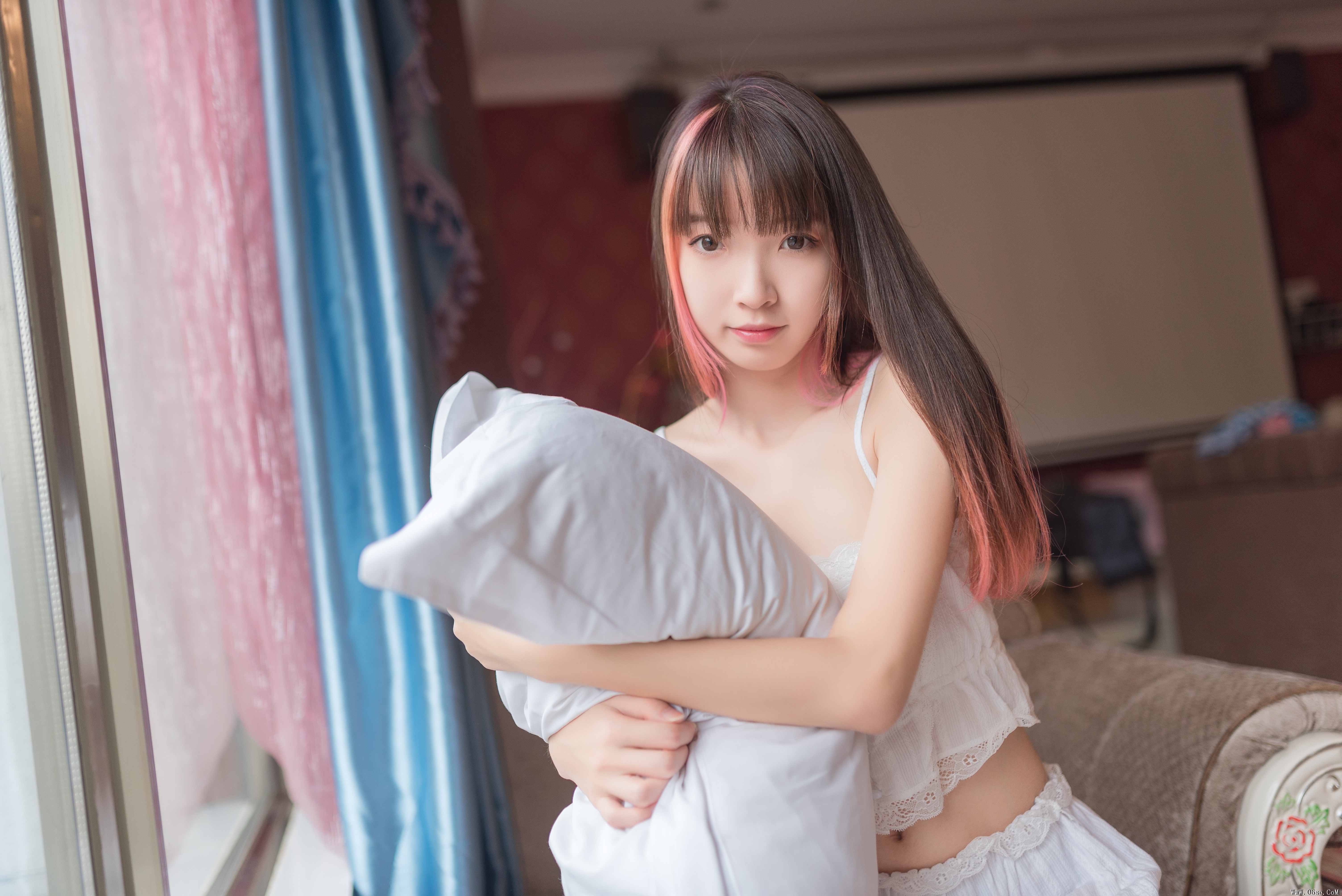 图片[44]-喵糖映画 VOL.249 蕾花睡衣 [49P-247MB]-六色网