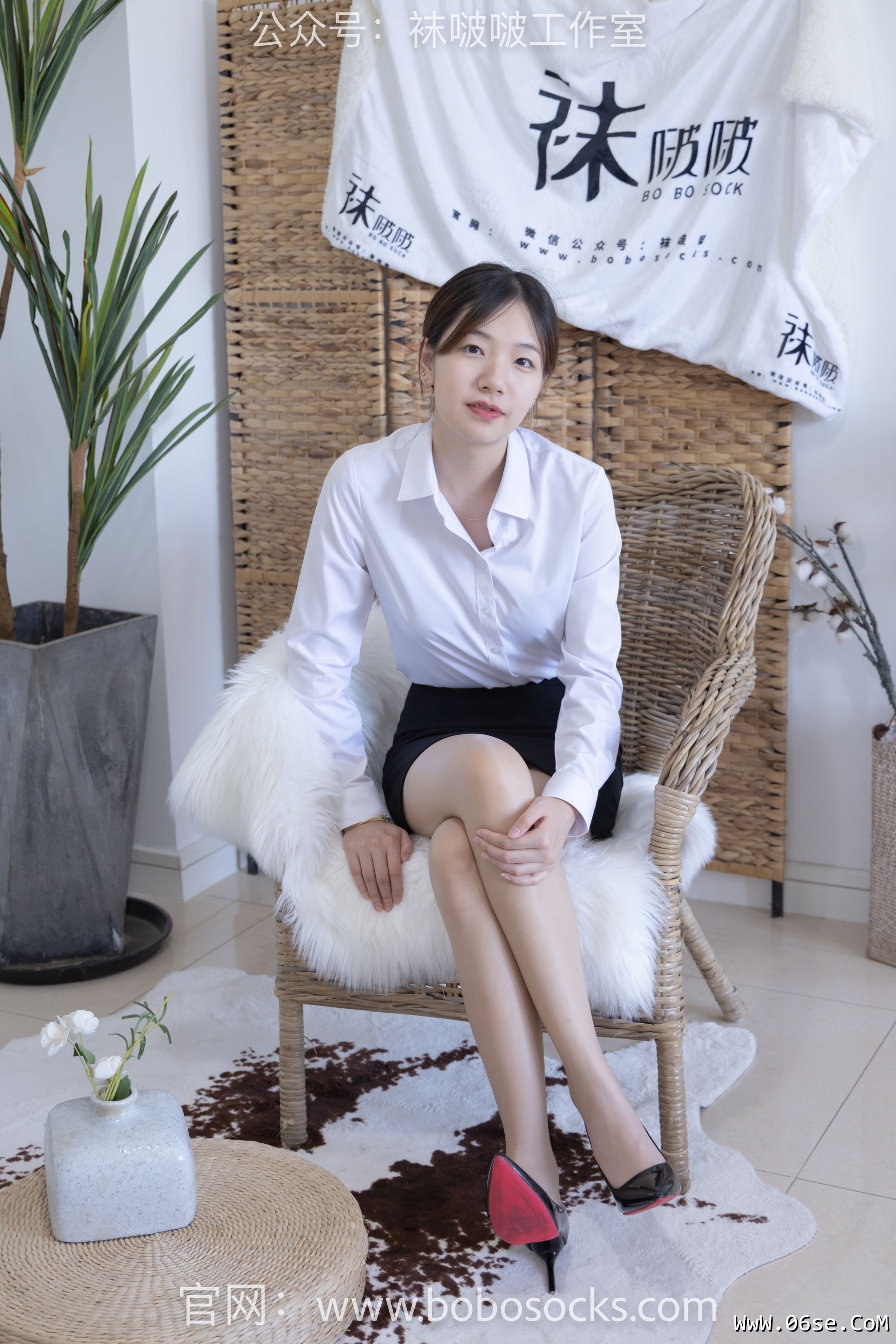 图片[8]-BoBoSocks袜啵啵 No.111 小甜豆-高跟鞋、油亮肉丝[134P]-六色网