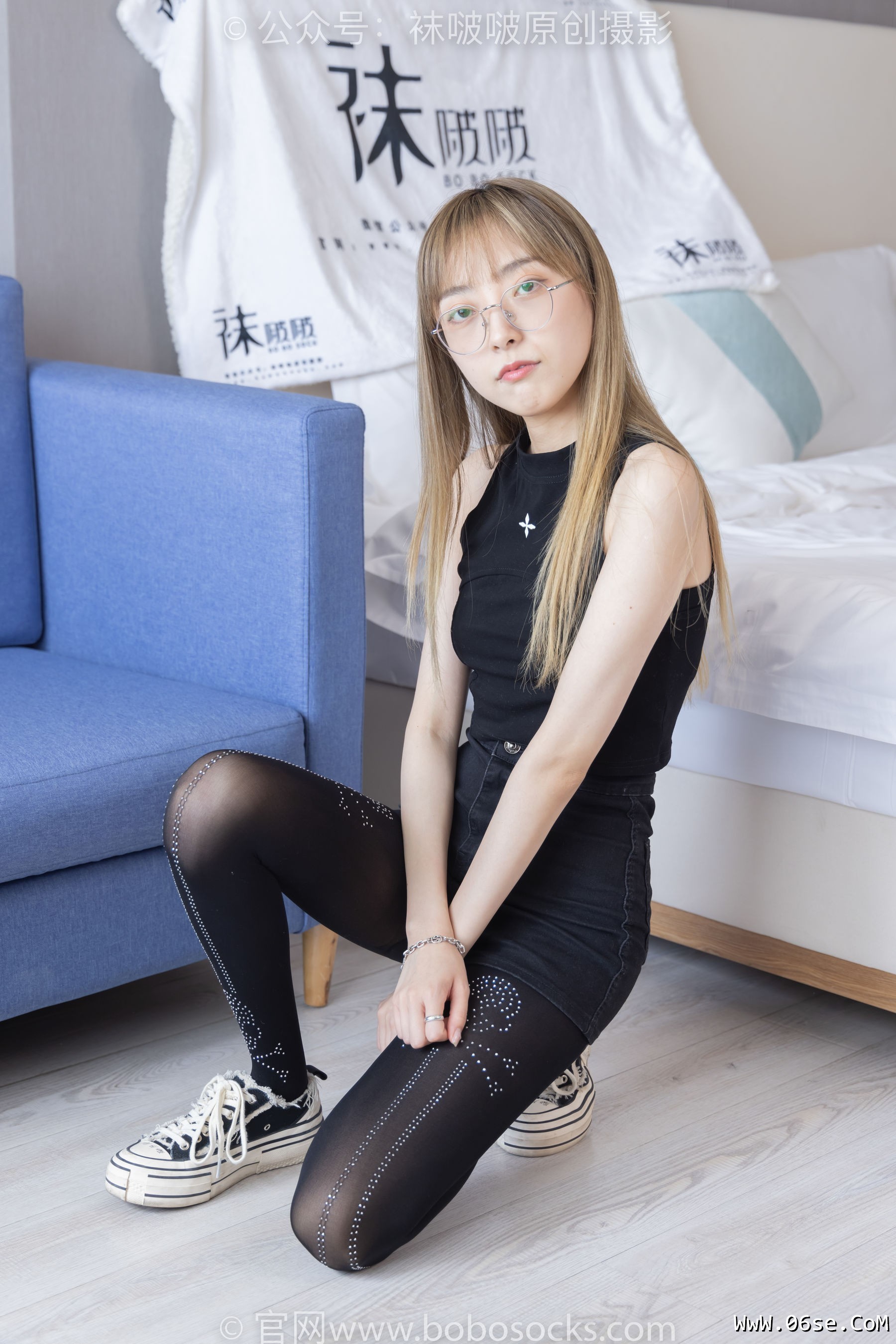 图片[116]-BoBoSocks袜啵啵 No.219 稚予-板鞋、拖鞋、厚黑丝、蕾丝黑丝[140P]-六色网