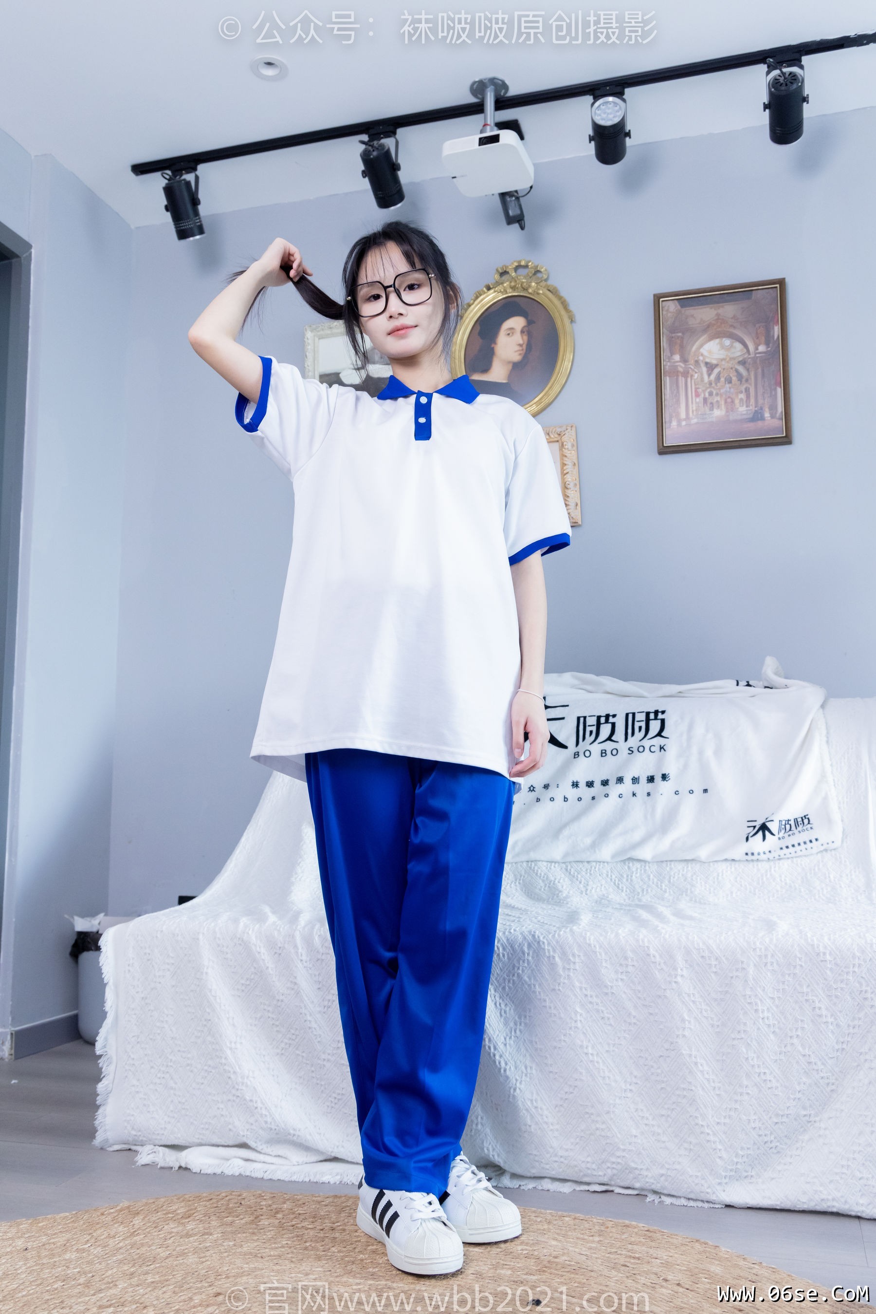 图片[96]-BoBoSocks袜啵啵 No.351 甜甜圈 -板鞋、白棉袜、肉丝、校服裤里丝[150P]-六色网