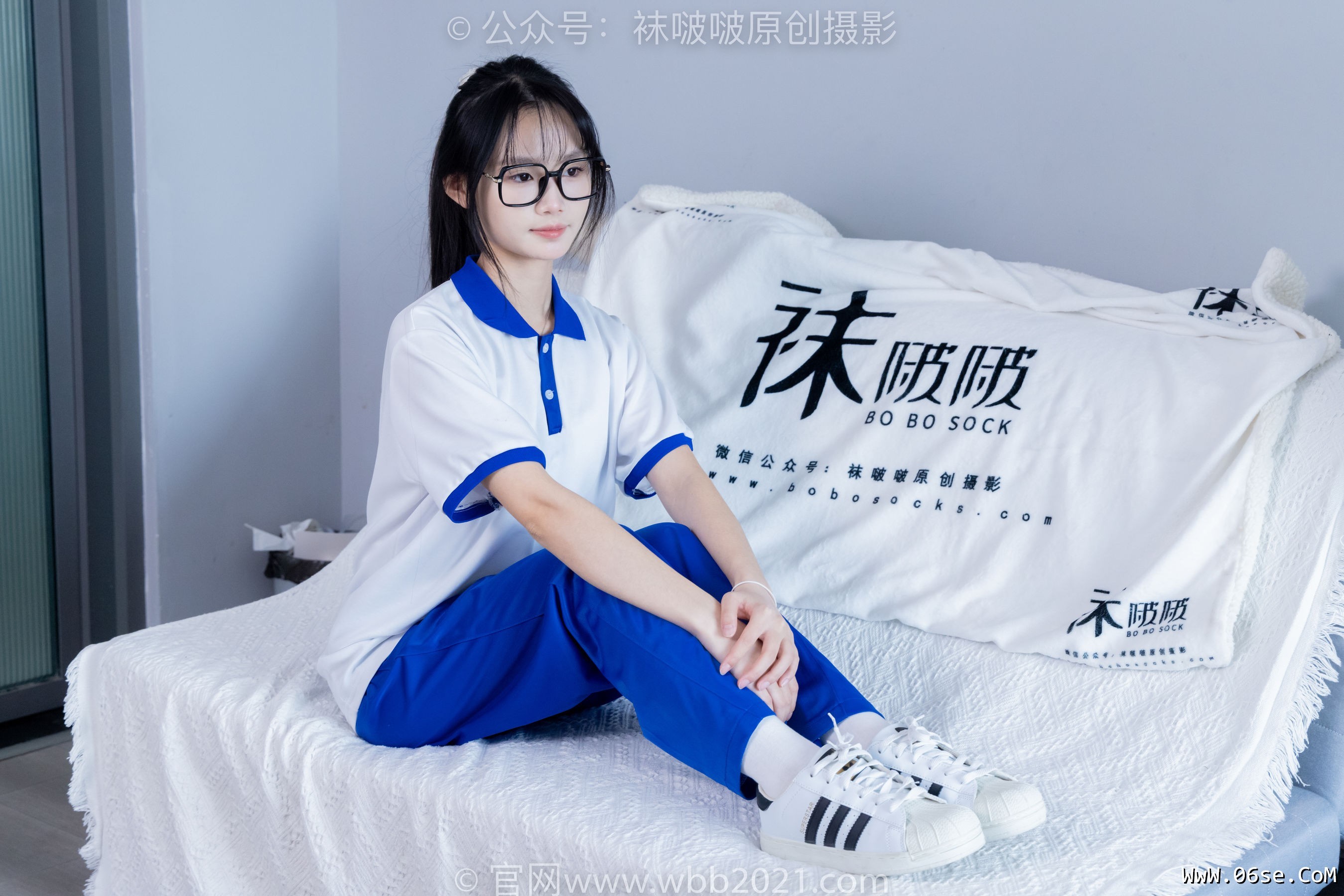 图片[69]-BoBoSocks袜啵啵 No.351 甜甜圈 -板鞋、白棉袜、肉丝、校服裤里丝[150P]-六色网