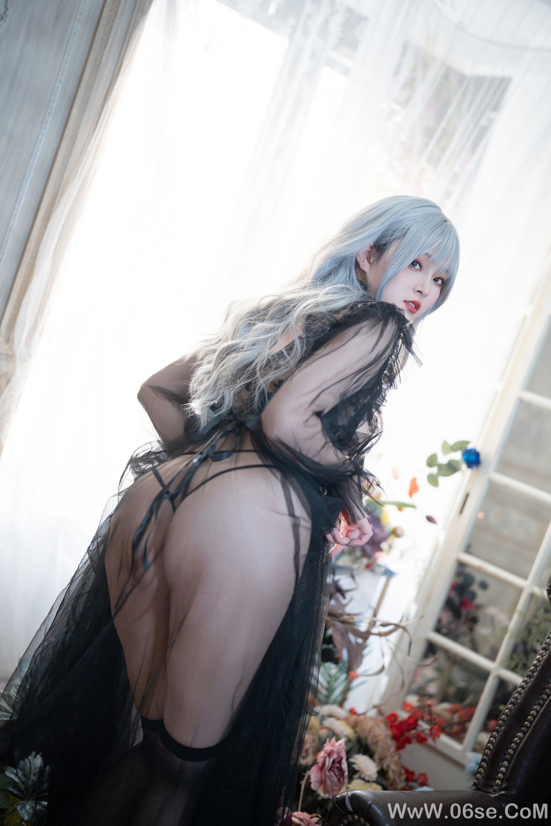 图片[5]-Natsuko夏夏子 – 黑蝴蝶[62P]-六色网