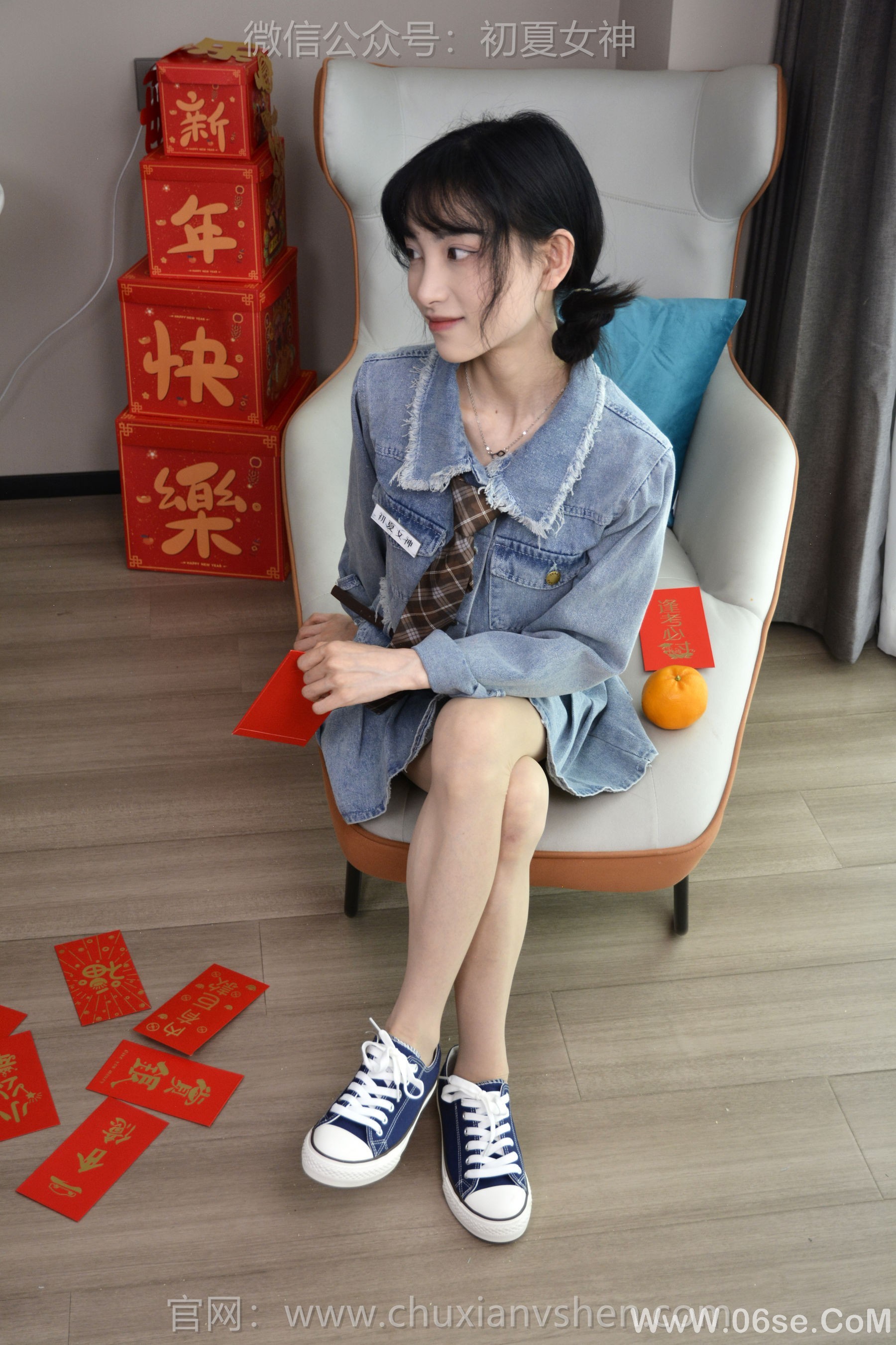 图片[119]-初夏女神 No.247 柒柒 浪漫牛仔[140P]-六色网