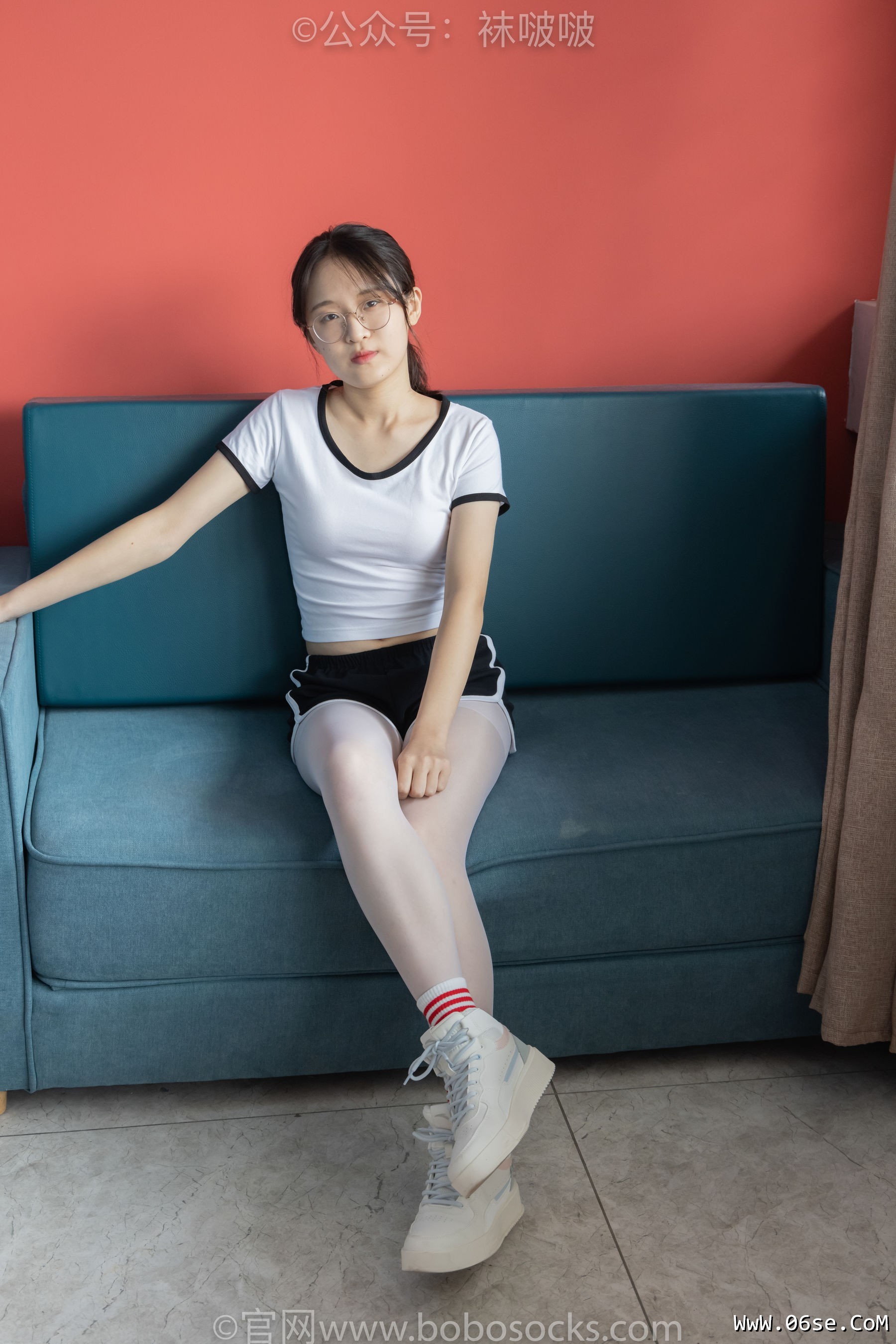 图片[9]-BoBoSocks袜啵啵 积分限定作品004 熊熊-板鞋、白棉袜、白丝[139P]-六色网