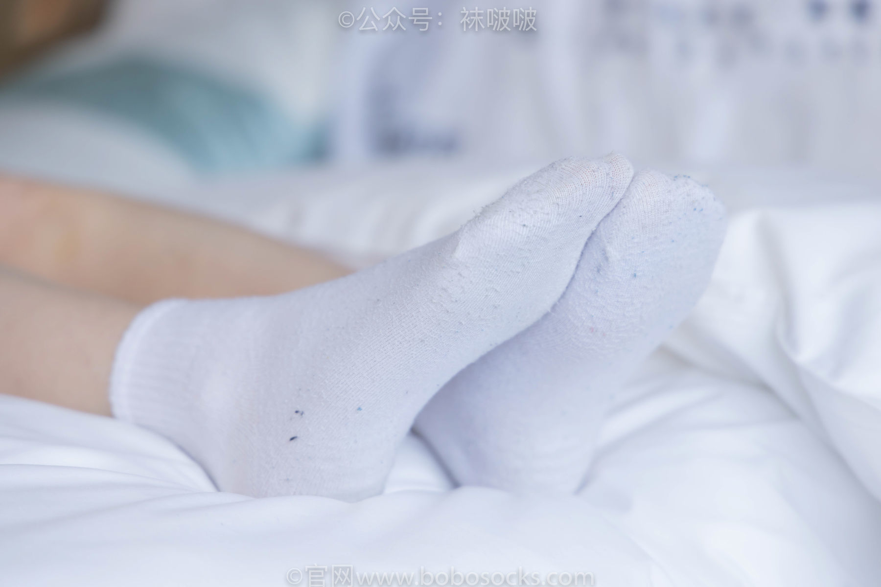 图片[57]-BoBoSocks袜啵啵 No.084 苏苏-运动鞋、日常所穿白棉袜、裸足[140P]-六色网