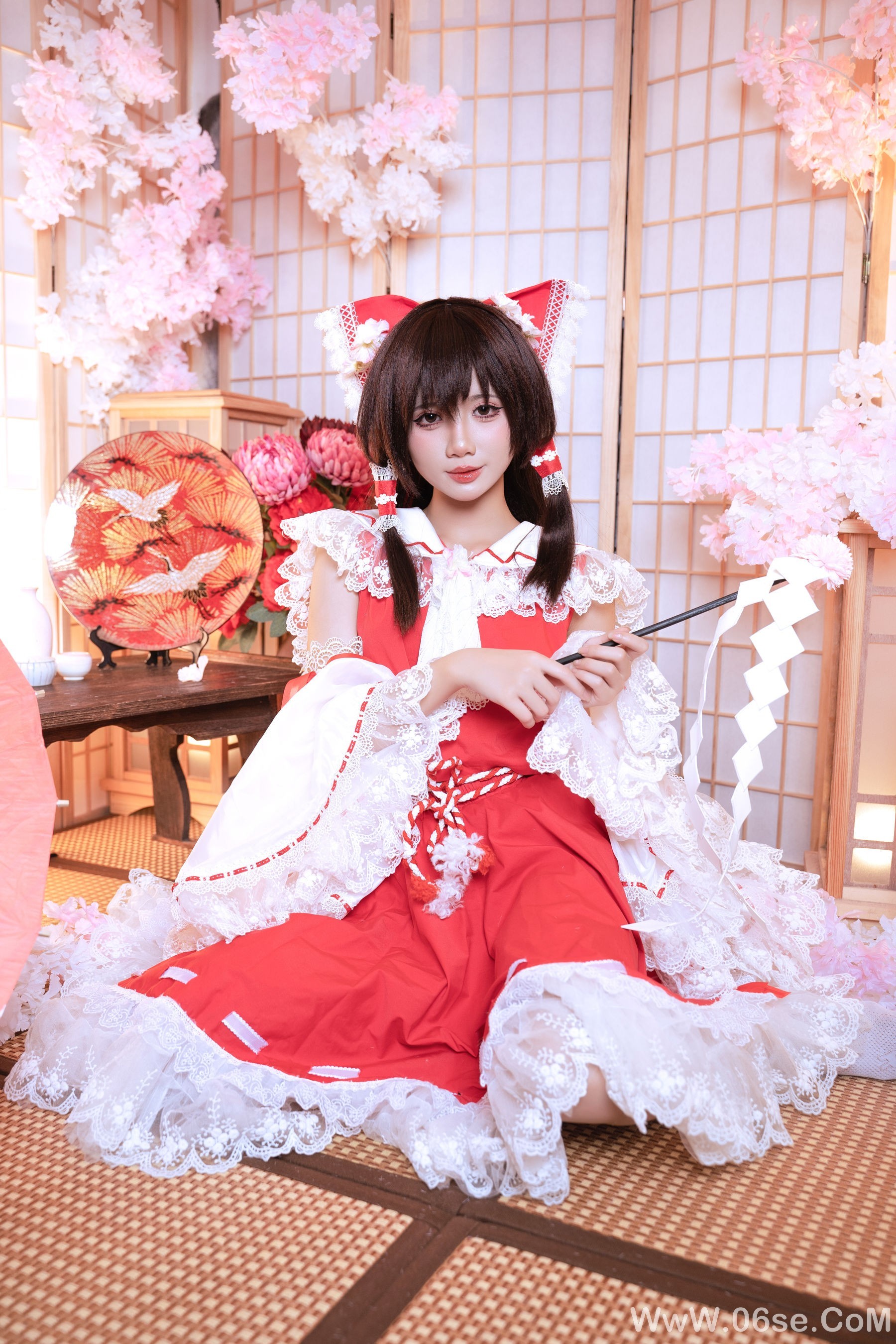 图片[5]-PoppaChan – Reimu Hakurei[40P]-六色网