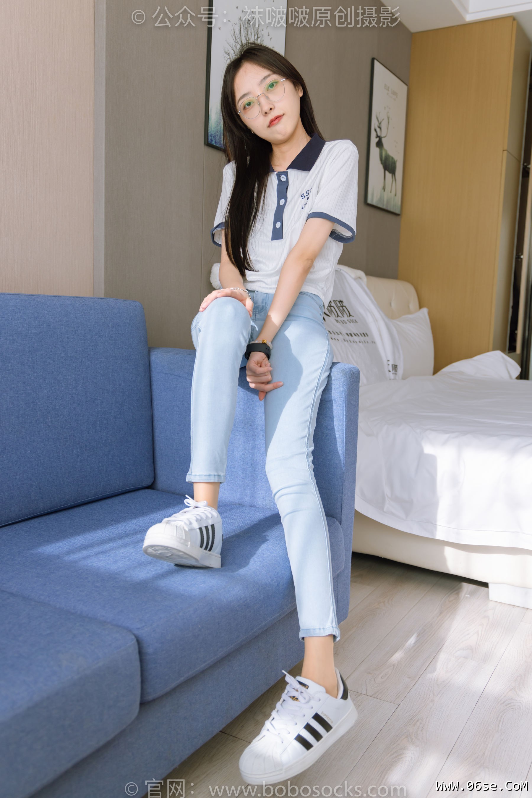 图片[55]-BoBoSocks袜啵啵 No.161 稚予-贝壳头板鞋、肉丝、裤里丝[140P]-六色网