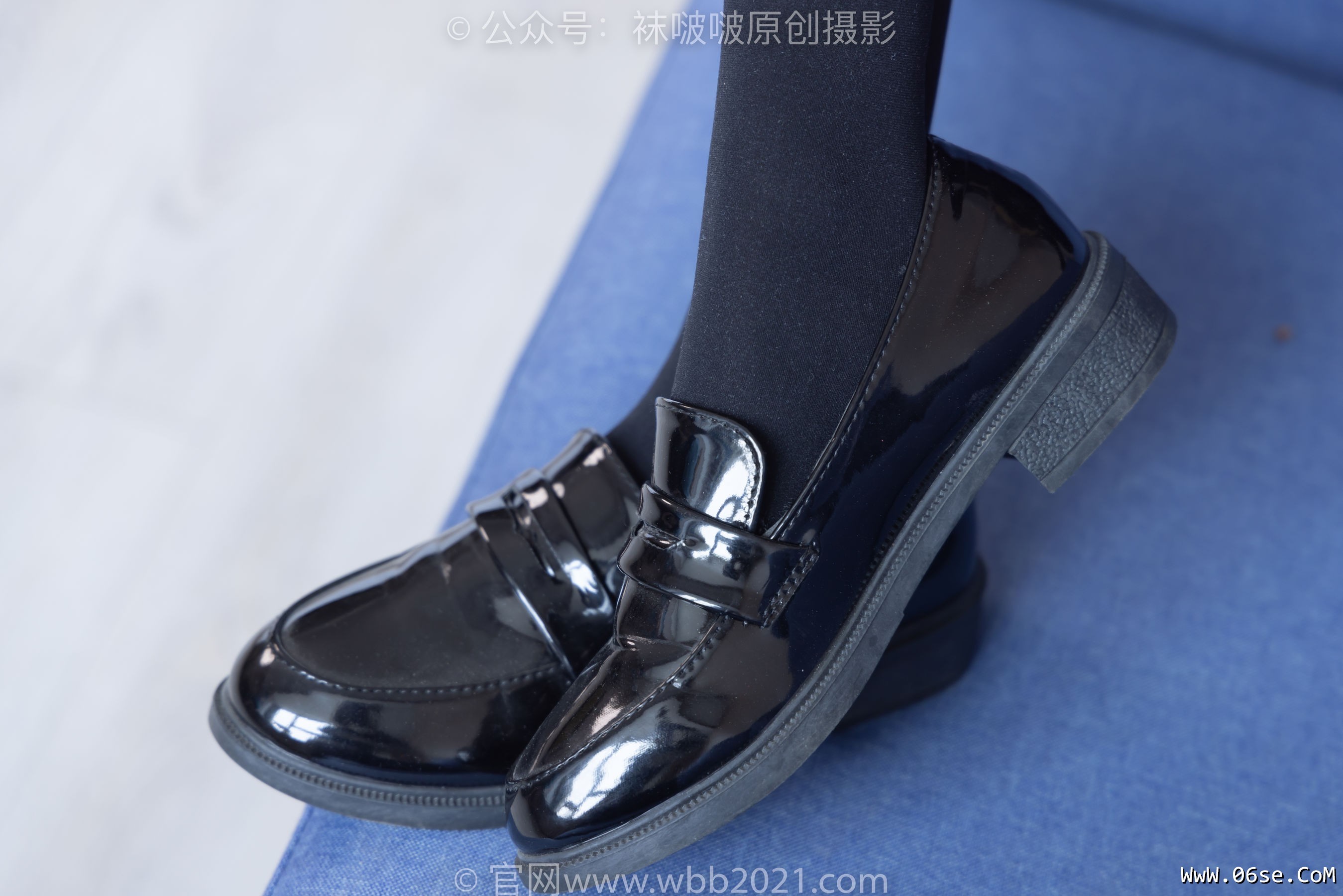图片[12]-BoBoSocks袜啵啵 No.255 稚予 -皮鞋、厚黑丝[144P]-六色网