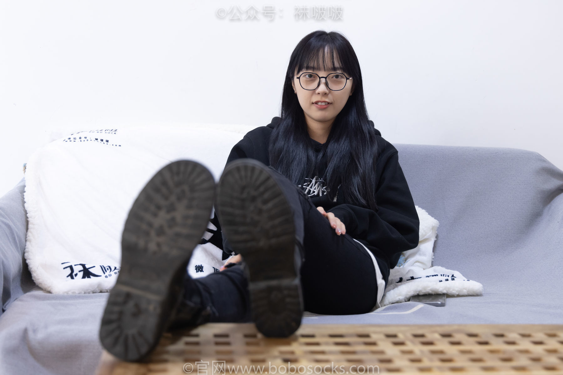 图片[35]-BoBoSocks袜啵啵 No.061 稚予-短靴、白棉袜、裸足[145P]-六色网