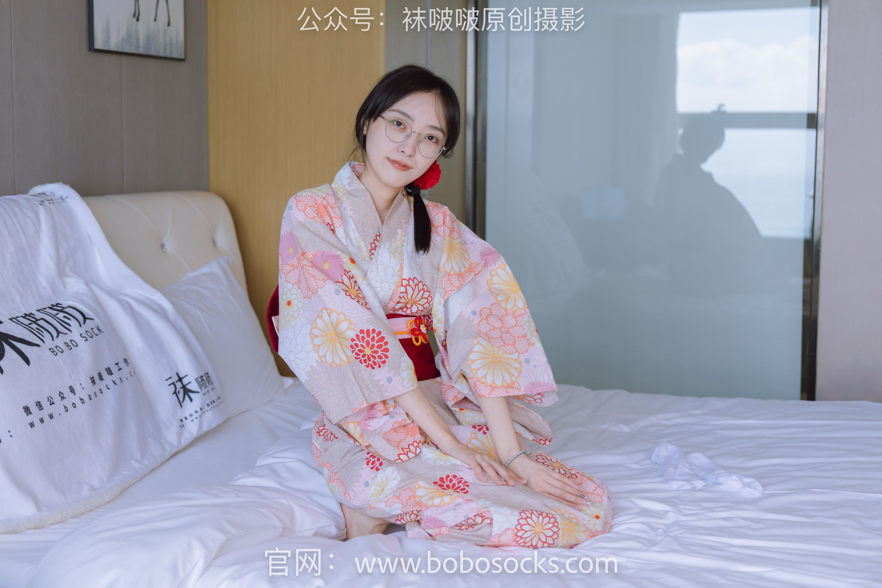 图片[69]-BoBoSocks袜啵啵 No.137 稚予-木屐、分指白棉袜、裸足、和风浴衣[170P]-六色网