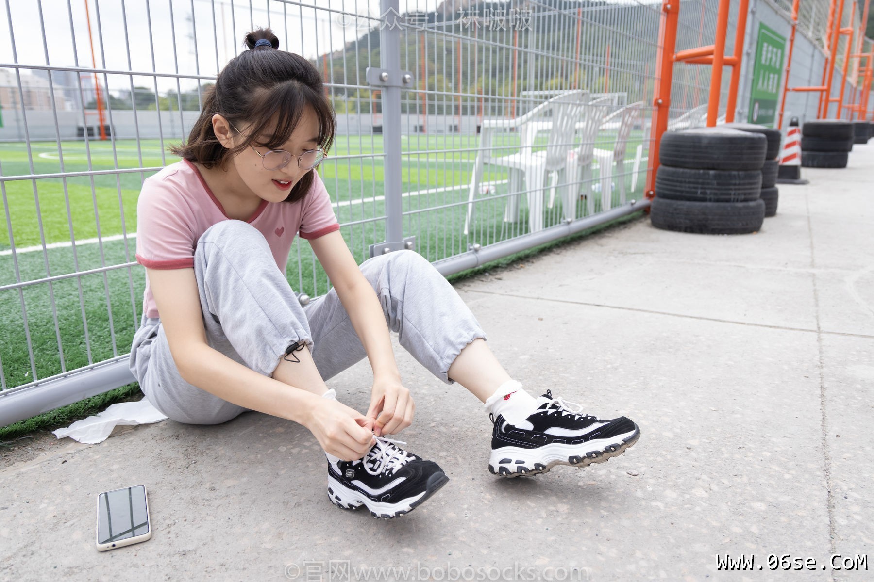 图片[44]-BoBoSocks袜啵啵 No.016 熊熊-斯凯奇运动鞋、棉袜、裸足[147P]-六色网