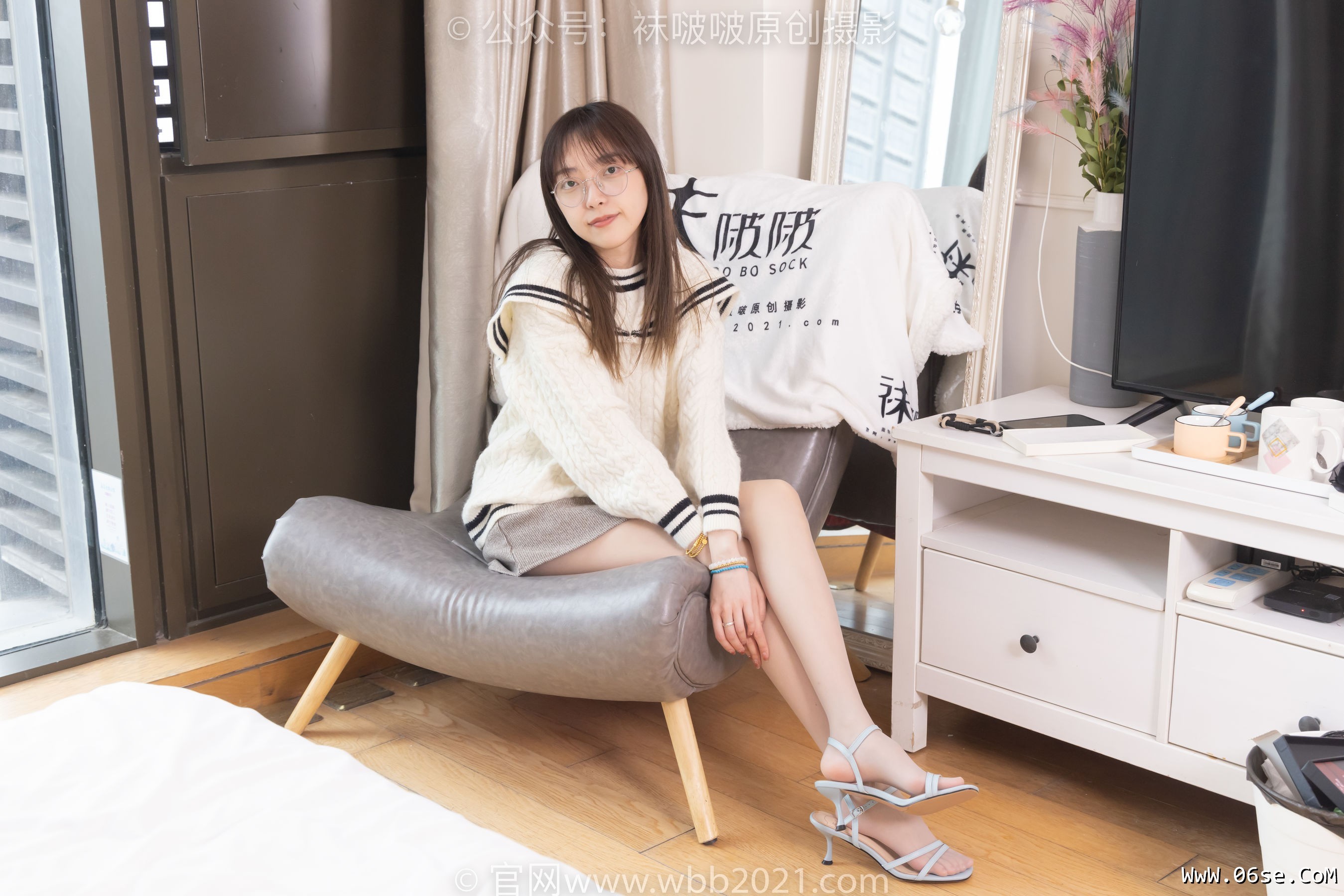 图片[54]-BoBoSocks袜啵啵 No.361 稚予 -高跟凉鞋、平底鞋、超薄黑丝、灰丝[160P]-六色网
