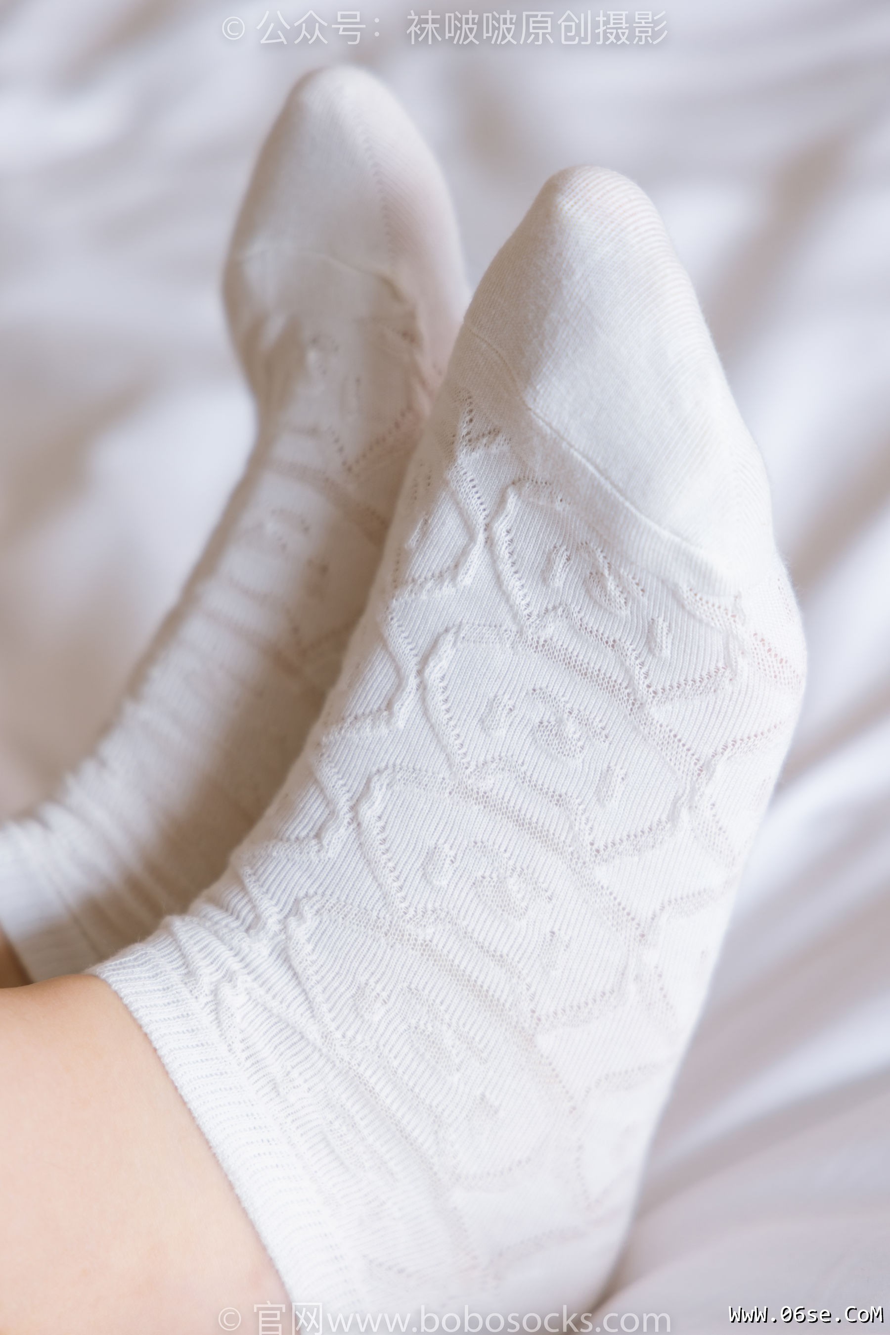 图片[50]-BoBoSocks袜啵啵 No.189 小甜豆-贝壳头板鞋、白棉袜、裸足[169P]-六色网
