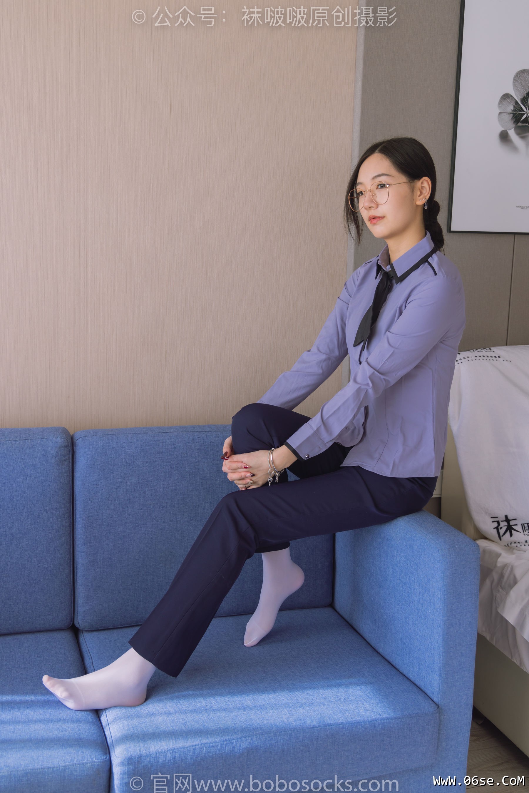 图片[30]-BoBoSocks袜啵啵 No.178 小甜豆-高跟鞋、厚白丝、ol风裤里丝[140P]-六色网