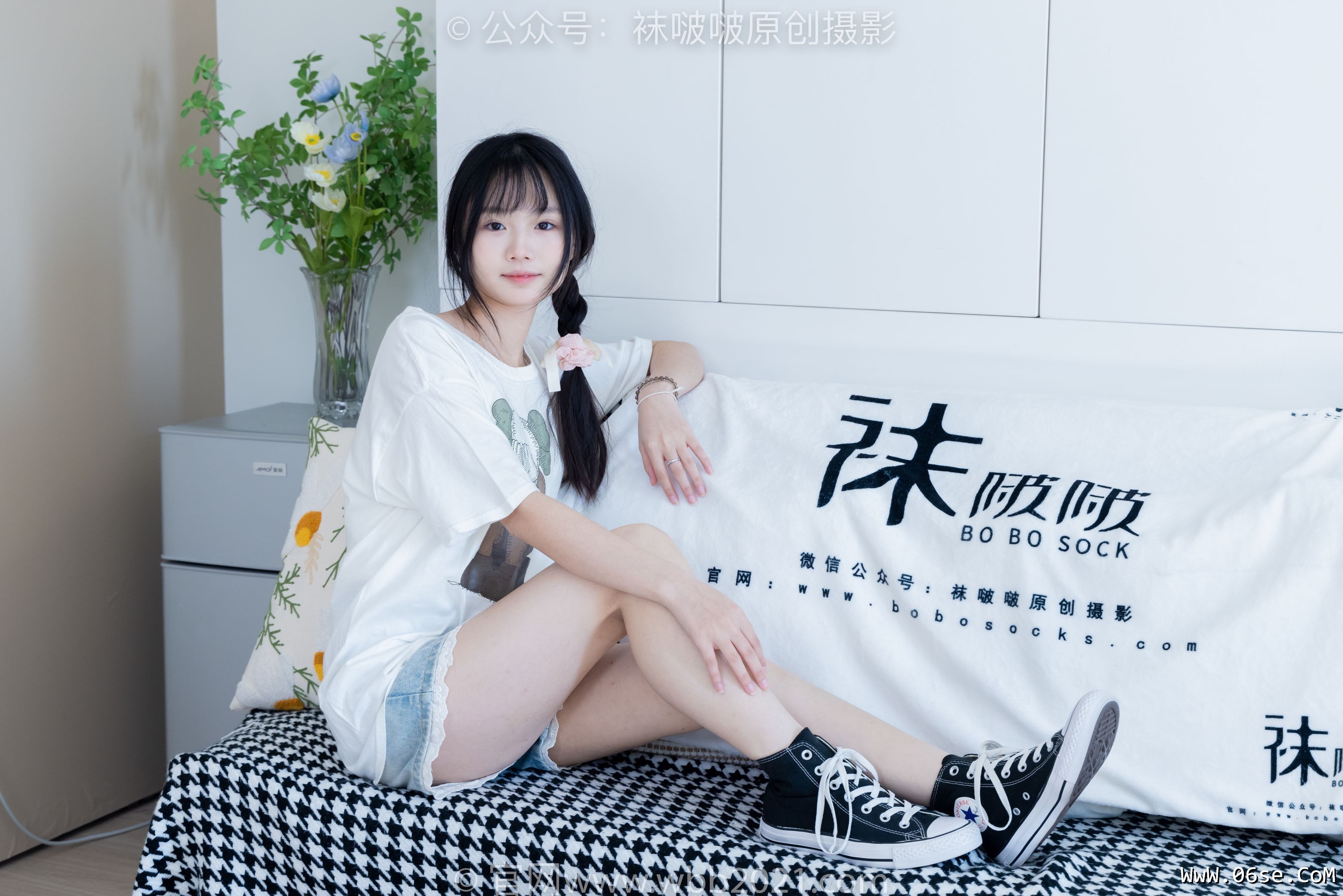 图片[58]-BoBoSocks袜啵啵 No.331 甜甜圈 -板鞋、白棉袜、裸足[144P]-六色网