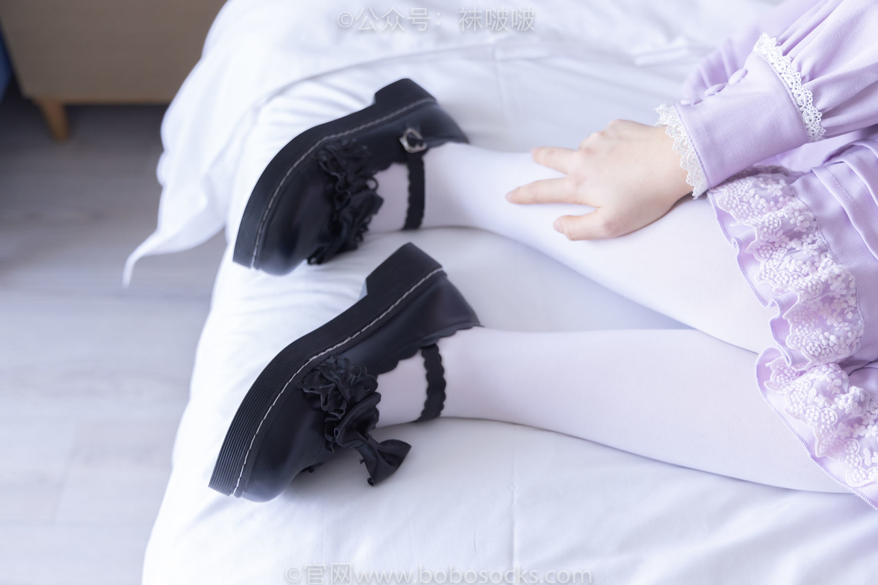 图片[31]-BoBoSocks袜啵啵 No.079 砂糖-皮鞋、厚白丝[140P]-六色网
