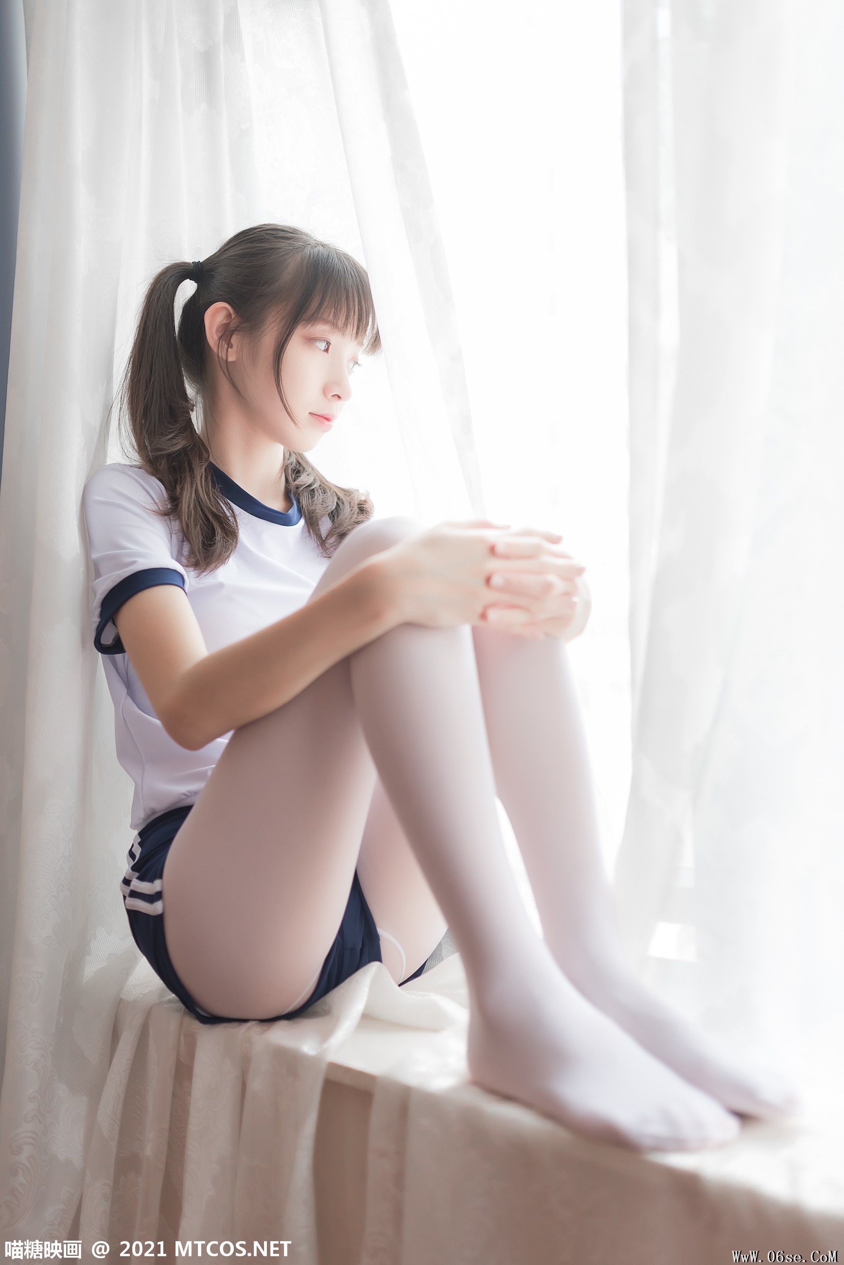 图片[3]-喵糖映画 VOL.353 体操服[50P／101MB]-六色网