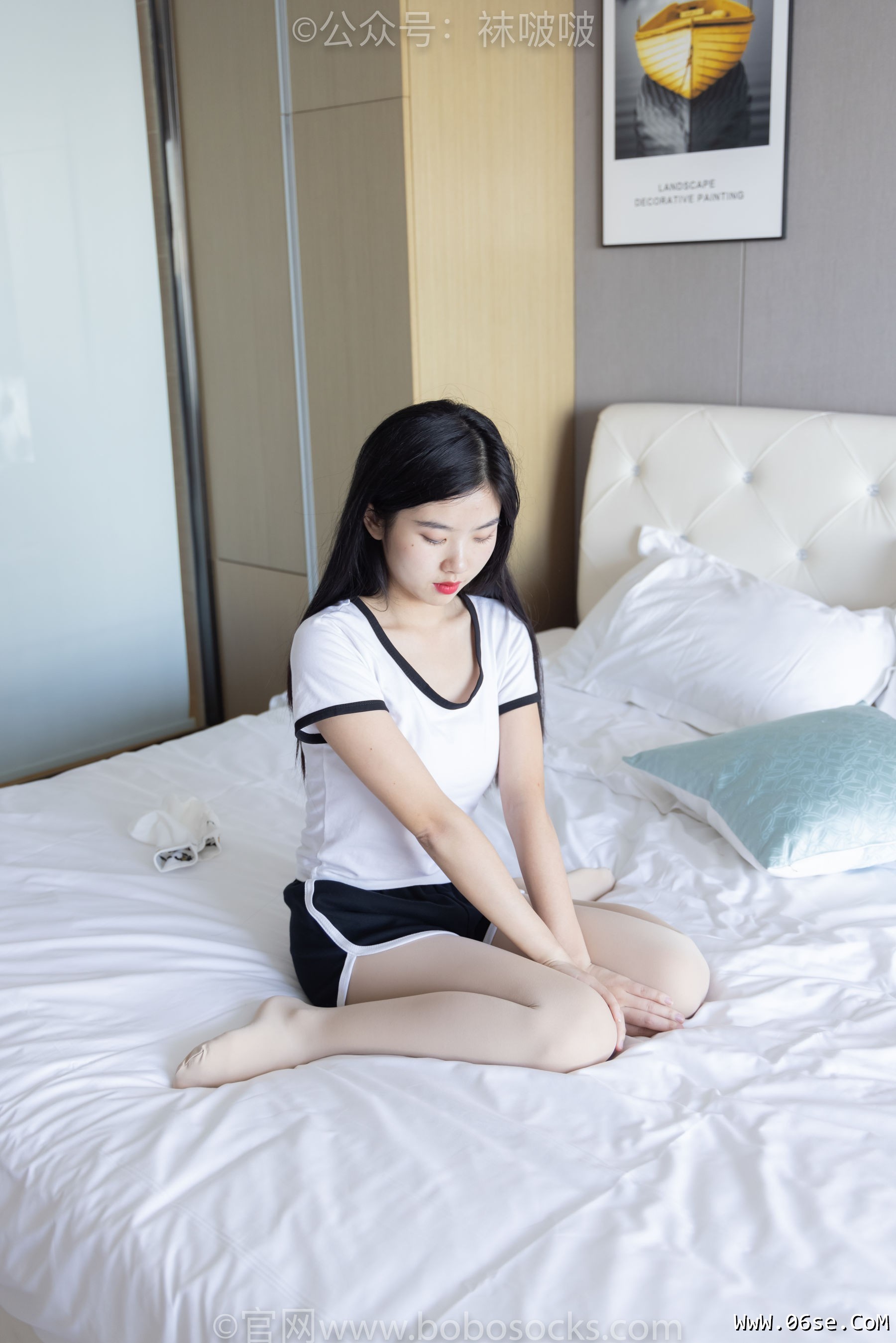 图片[121]-BoBoSocks袜啵啵 No.031 小奶熊-AJ板鞋、白棉袜、厚肉丝[148P]-六色网