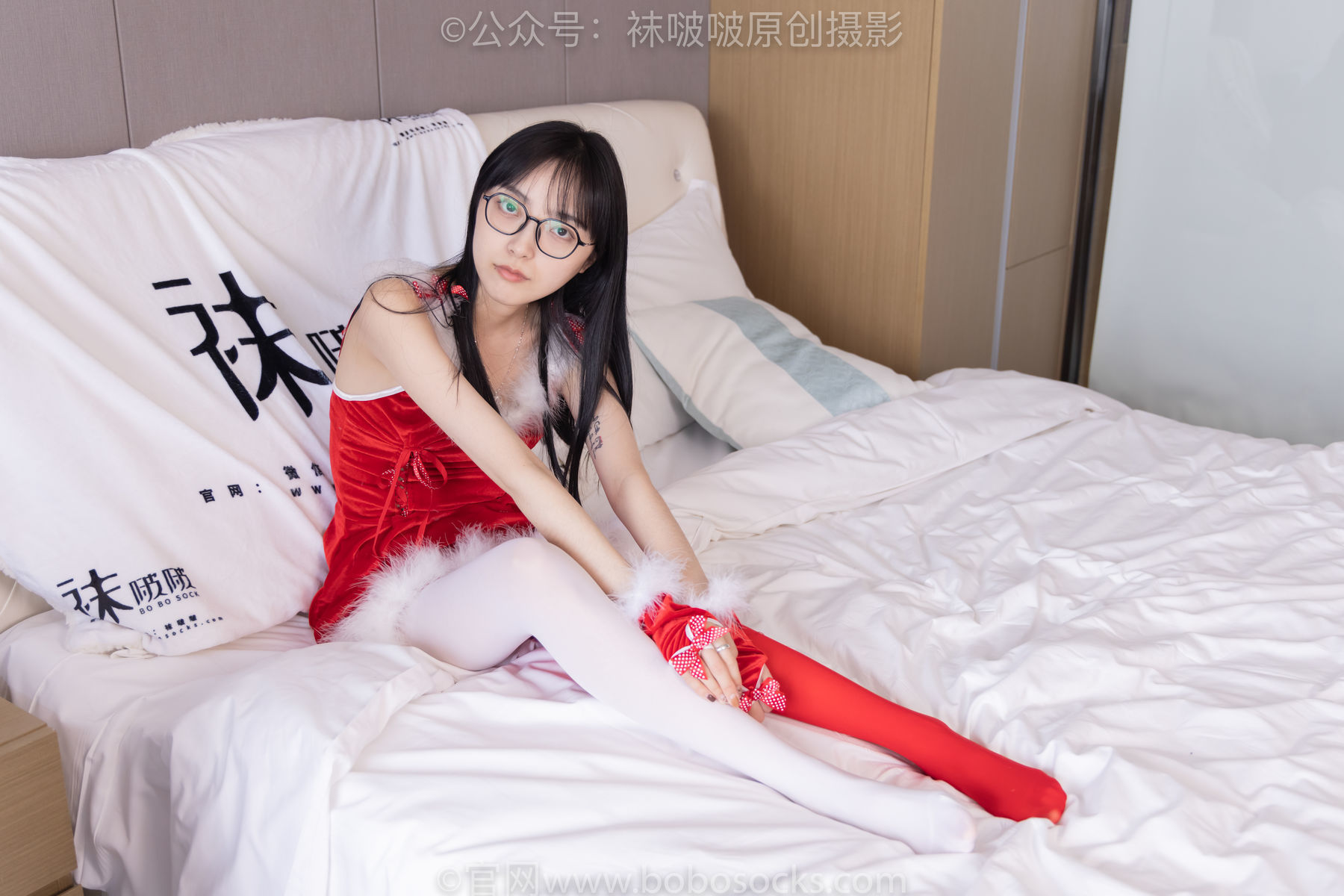 图片[32]-BoBoSocks袜啵啵 No.152 稚予-圣诞服、帆布鞋、厚白丝、厚红丝[135P]-六色网