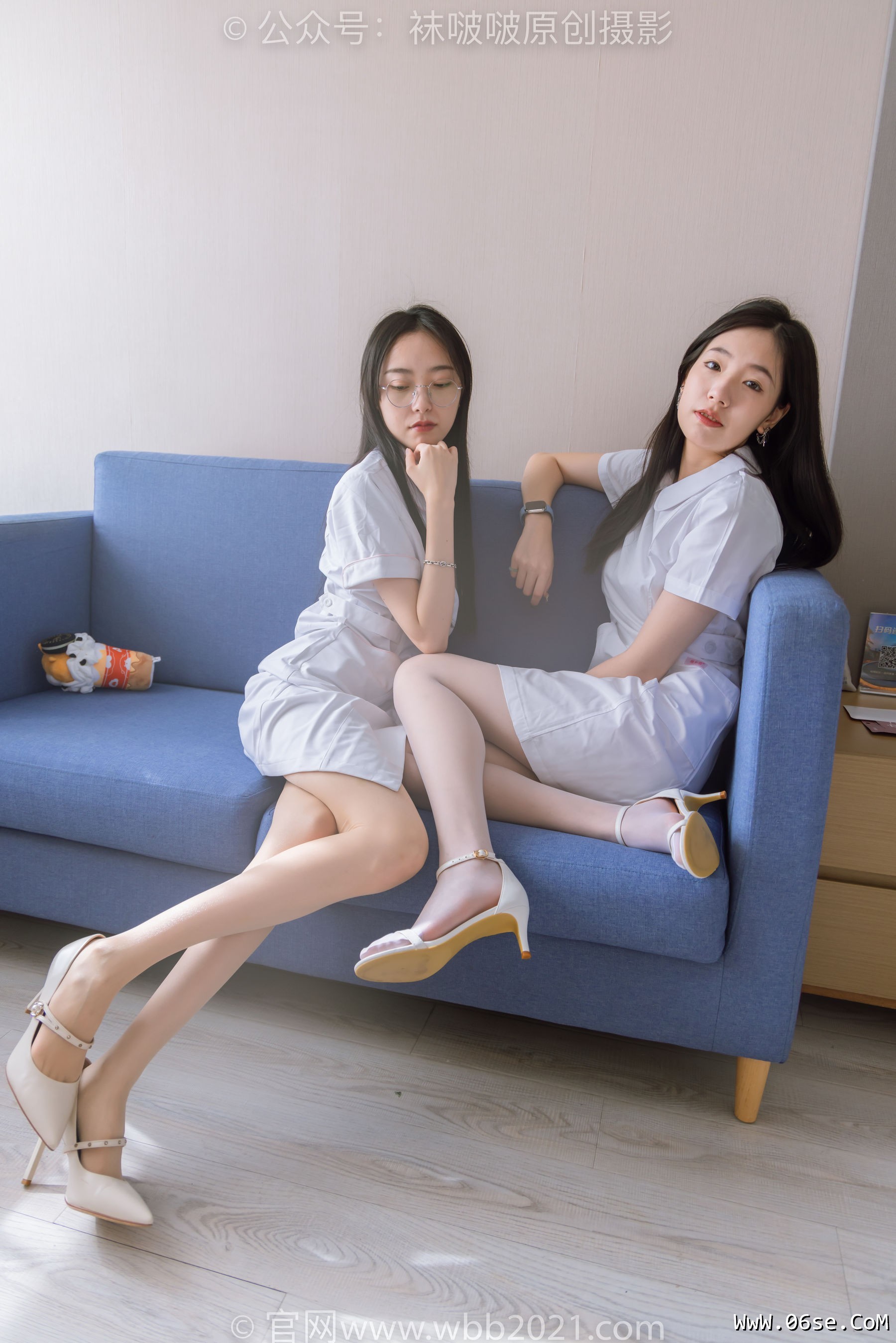 图片[182]-BoBoSocks袜啵啵 No.314 小甜豆&稚予 -2024元旦快乐！[200P]-六色网