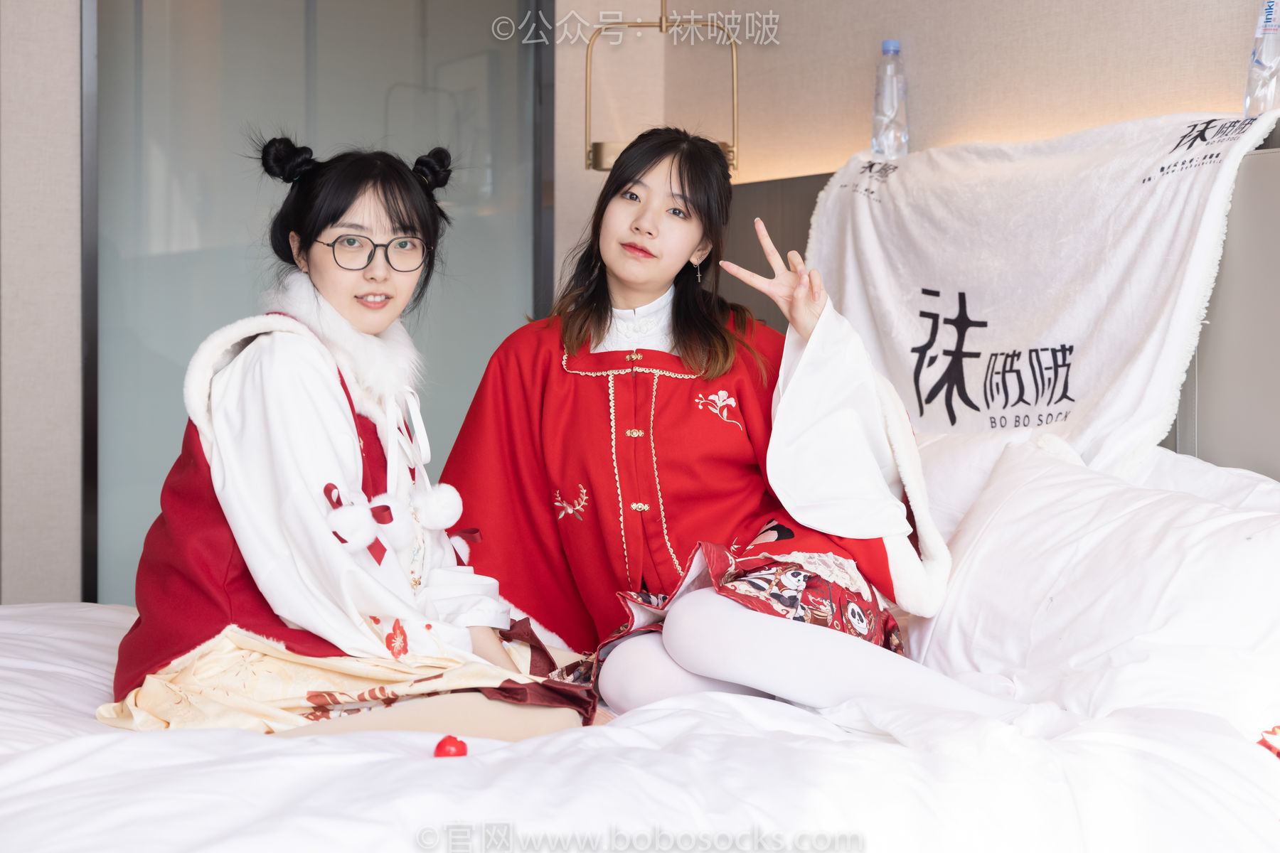 图片[74]-BoBoSocks袜啵啵 No.054 小甜豆与稚予-给大家拜年啦[139P]-六色网