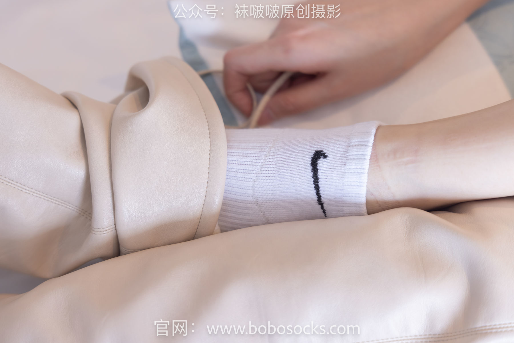 图片[176]-BoBoSocks袜啵啵 No.136 小甜豆-高跟长靴、白棉袜、裸足[200P]-六色网
