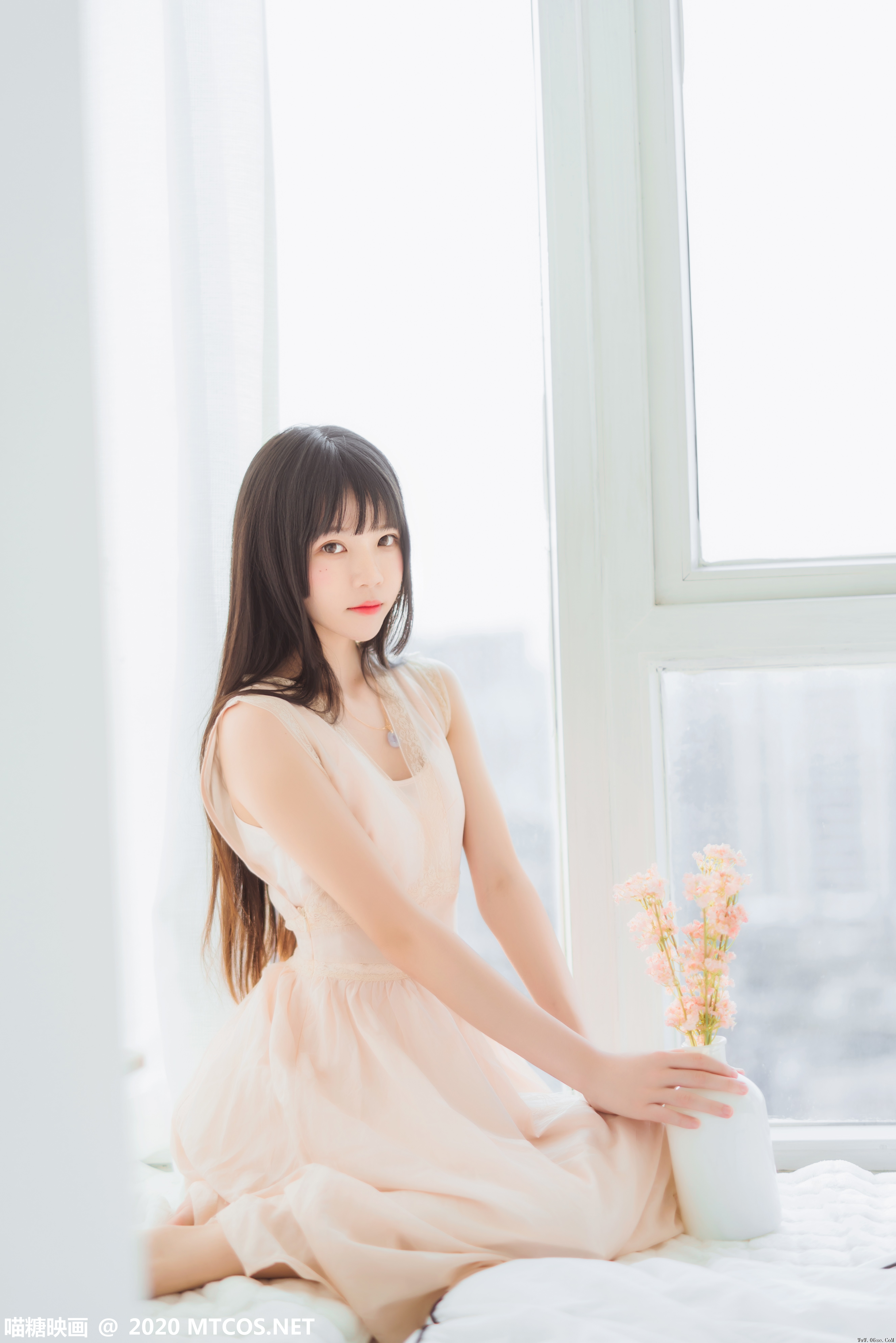 图片[18]-喵糖映画 VOL.226 窗边女孩[30P／504MB]-六色网