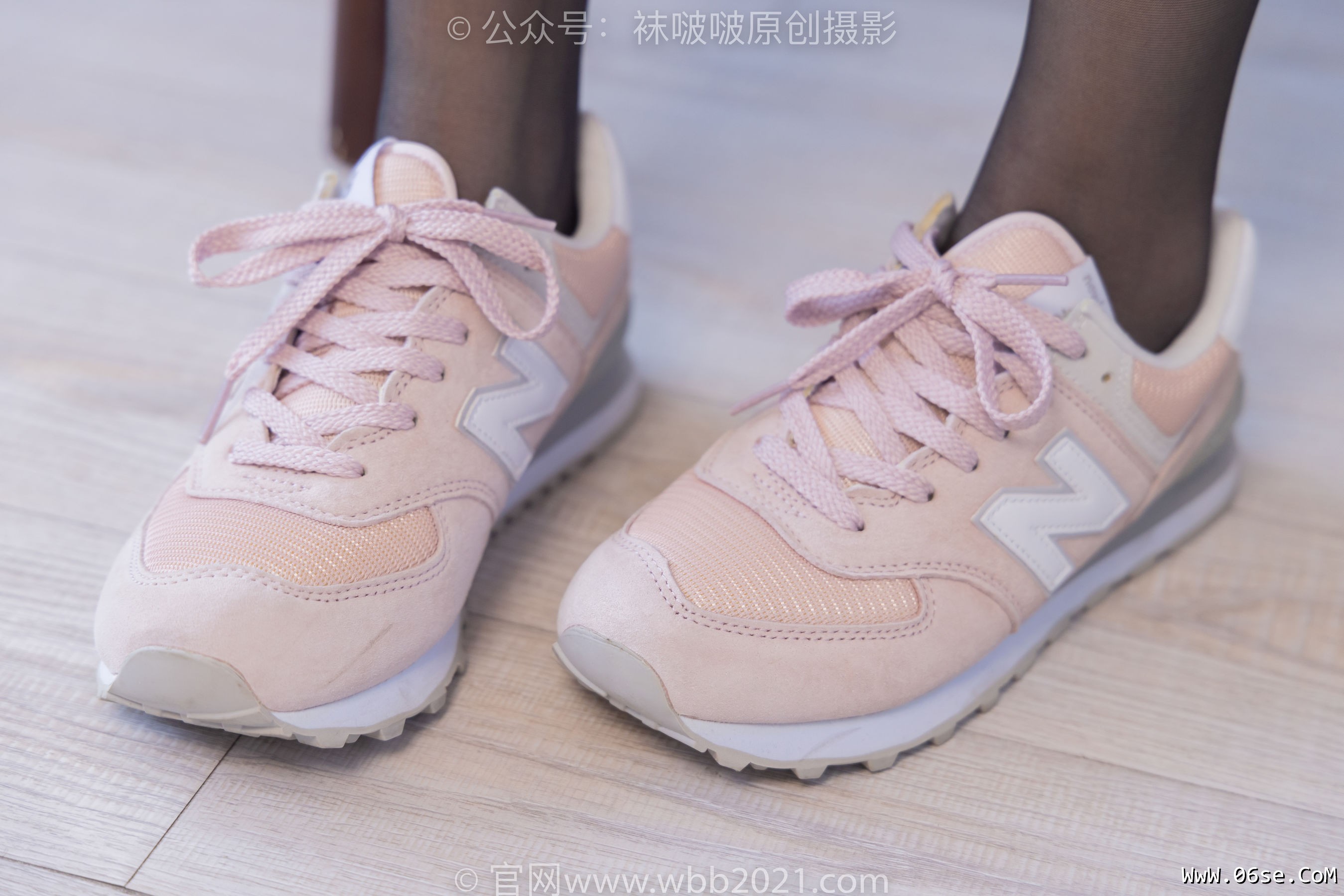 图片[43]-BoBoSocks袜啵啵 No.317 小甜豆 -运动鞋、可拆卸牛仔裤、粉色棉袜、黑丝、裤里丝[140P]-六色网