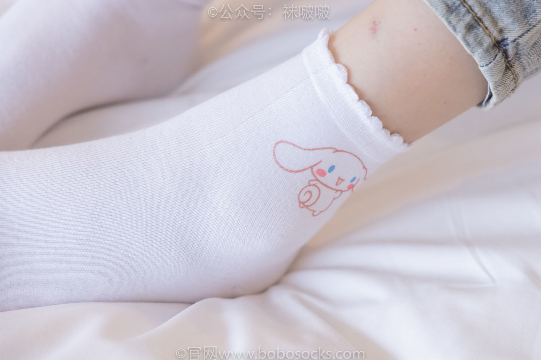 图片[112]-BoBoSocks袜啵啵 No.050 小甜豆-高跟长靴、白棉袜[175P]-六色网