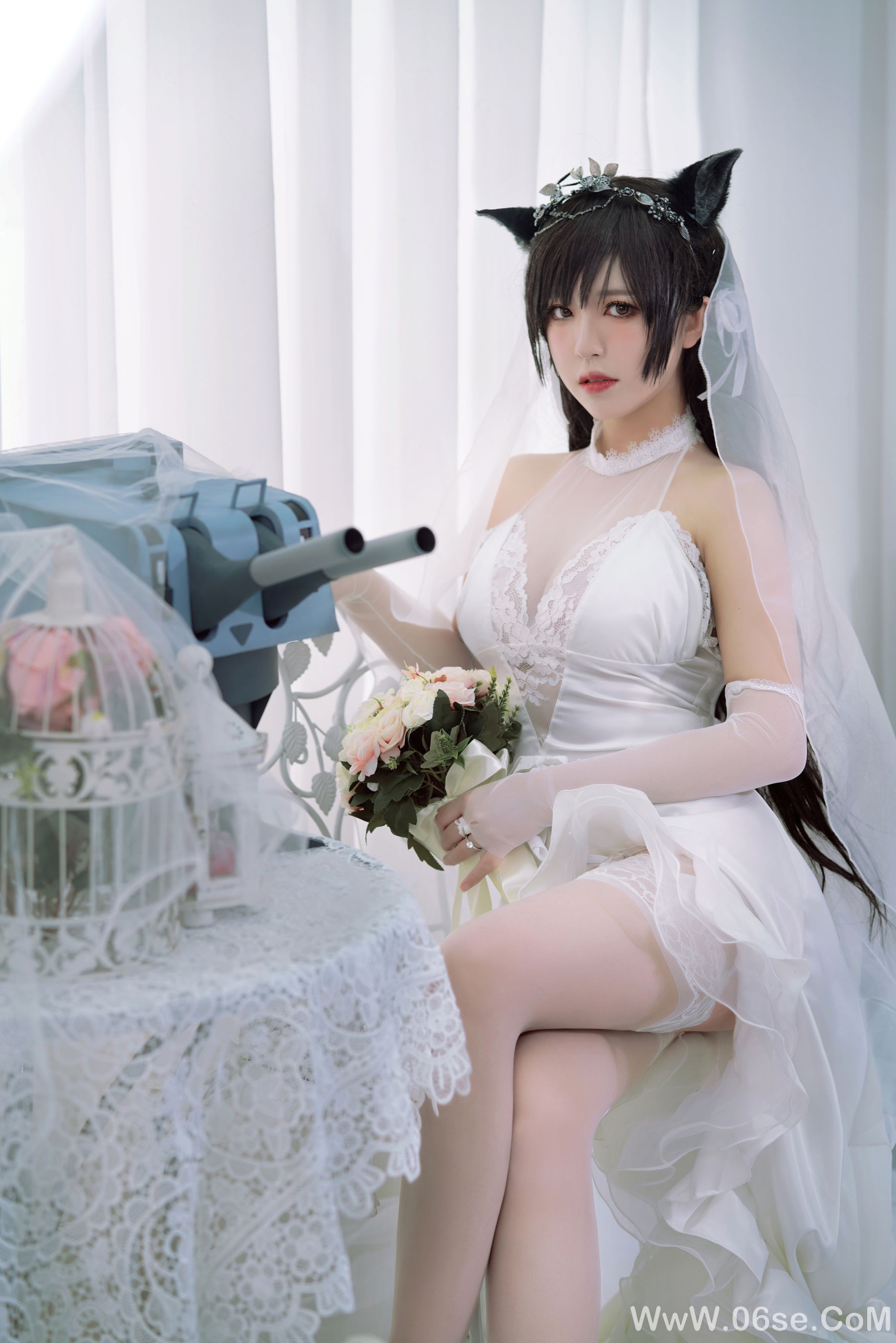 图片[18]-半半子 爱宕花嫁[30P]-六色网